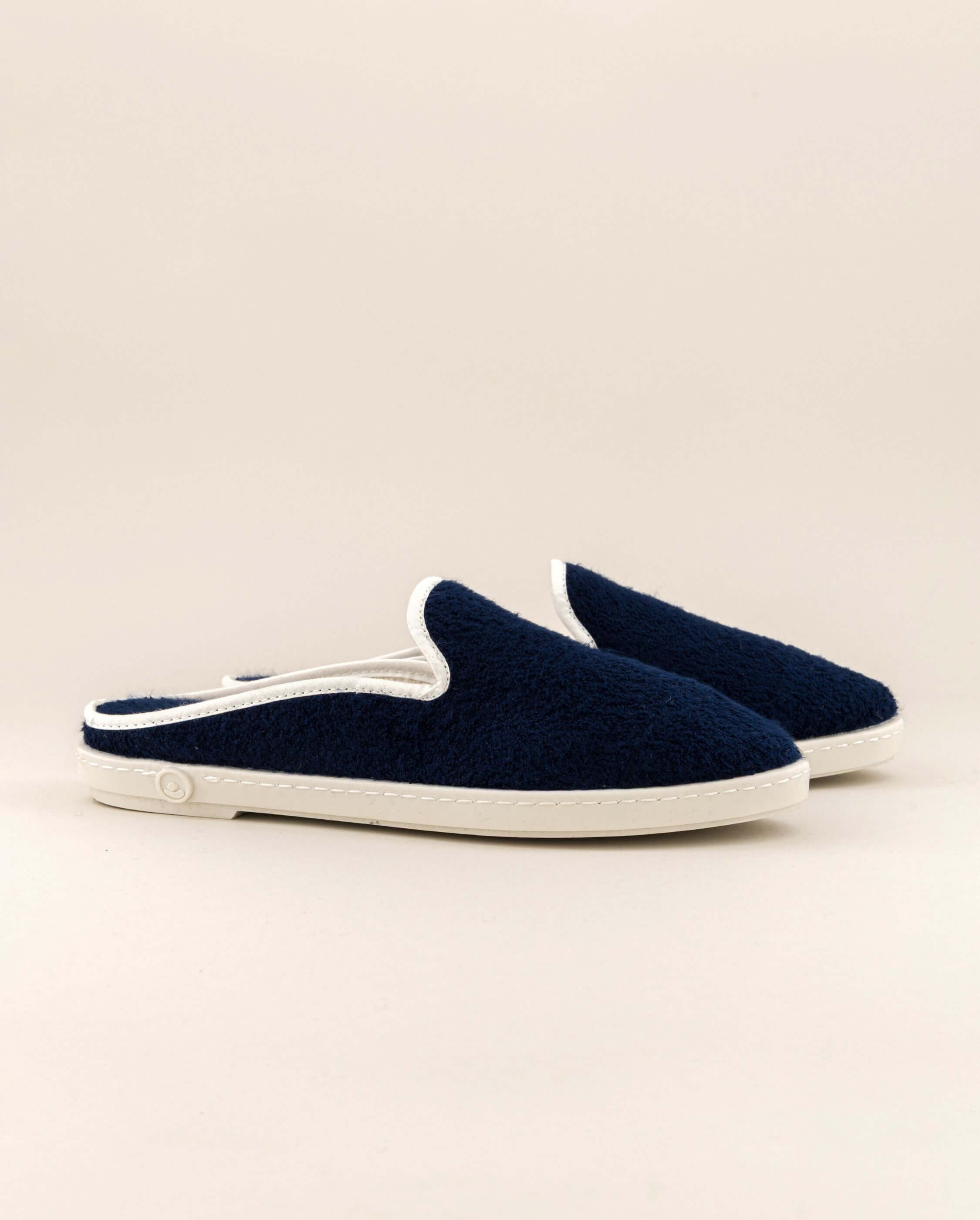 Women's sponge mule, navy ANGARDE Blue