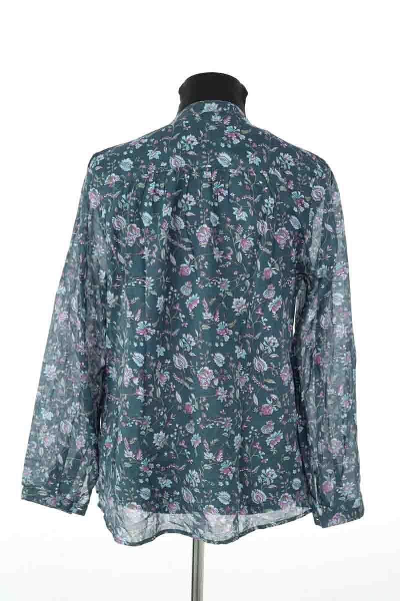 Cotton blouse ISABEL MARANT ÉTOILE - SECONDE MAIN Blue