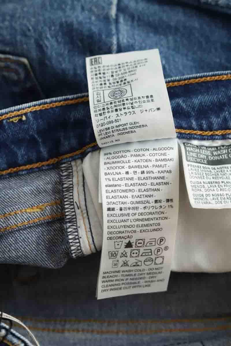 Cotton mini shorts LEVI'S - Seconde main Blue