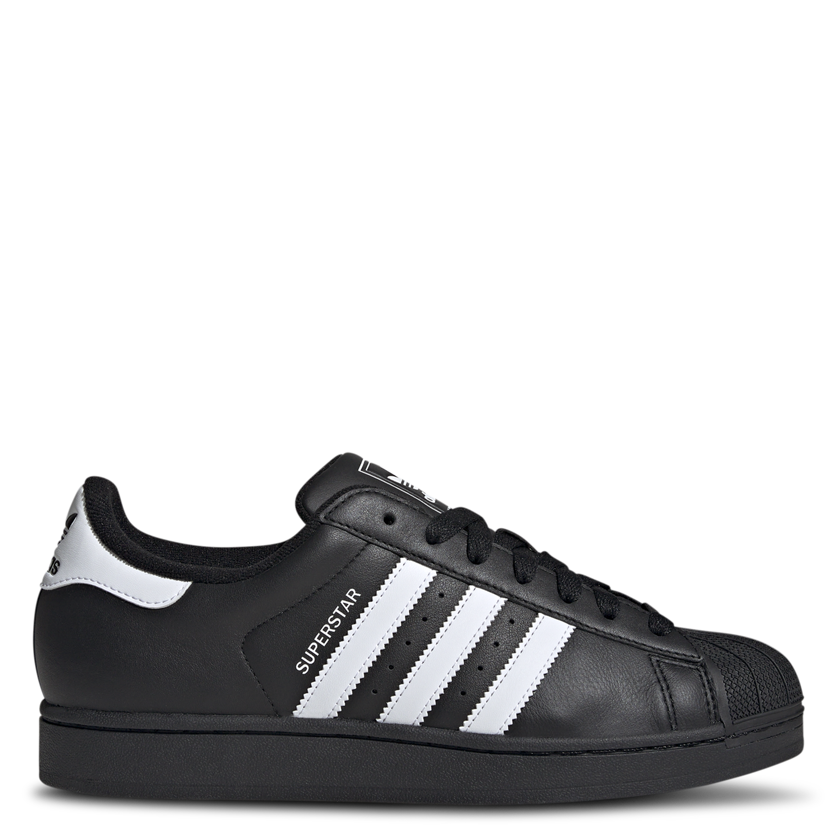 Contrasting leather-effect low-top sneakers ADIDAS