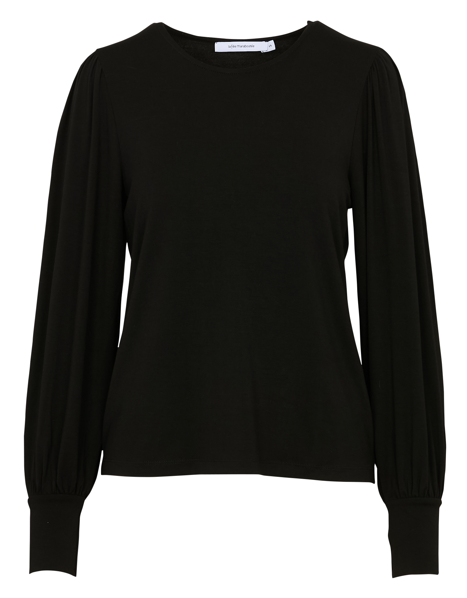 Bead-embroidered dress LA FEE MARABOUTEE Black