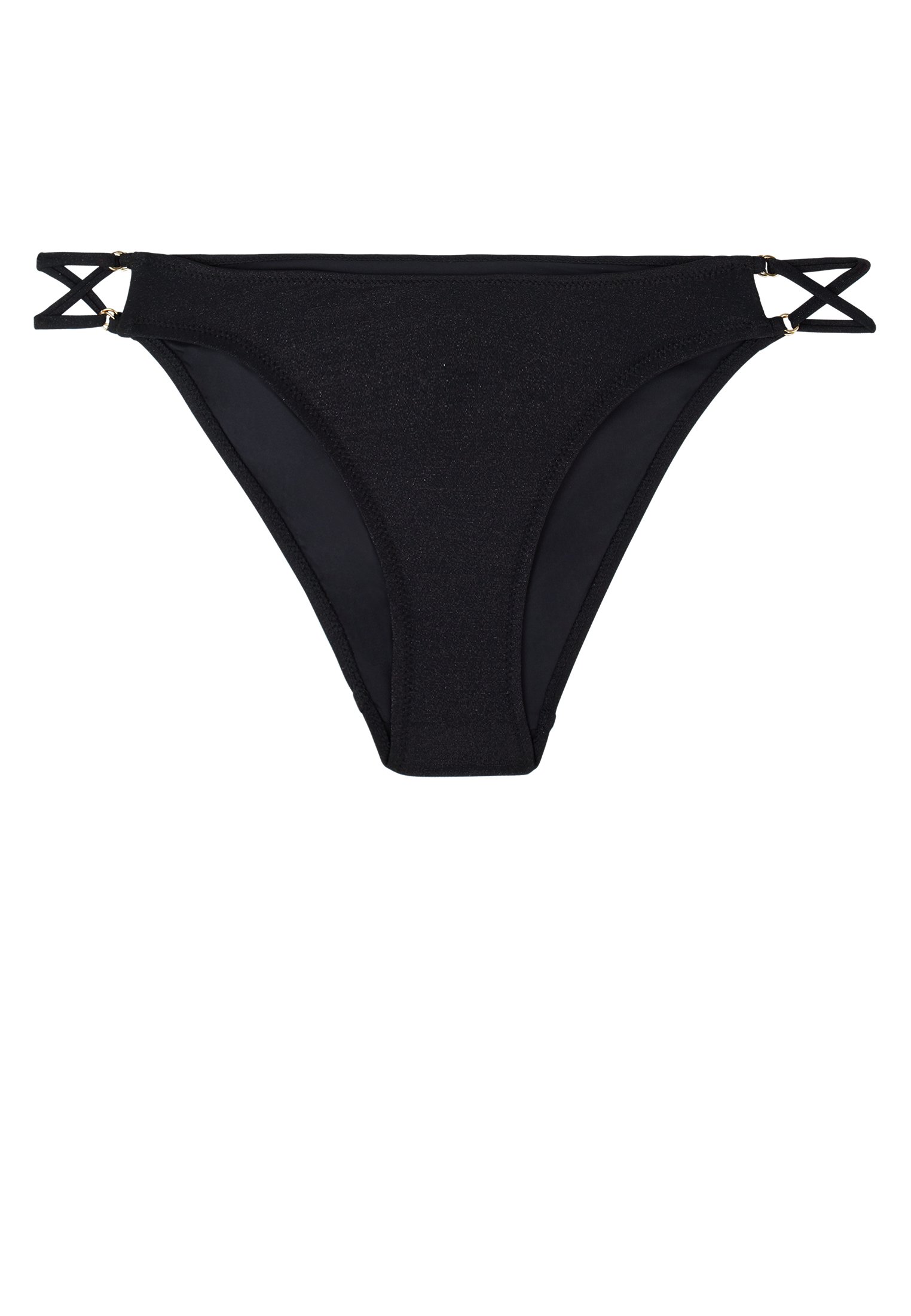 High-cut panties with mini hearts AUBADE Black