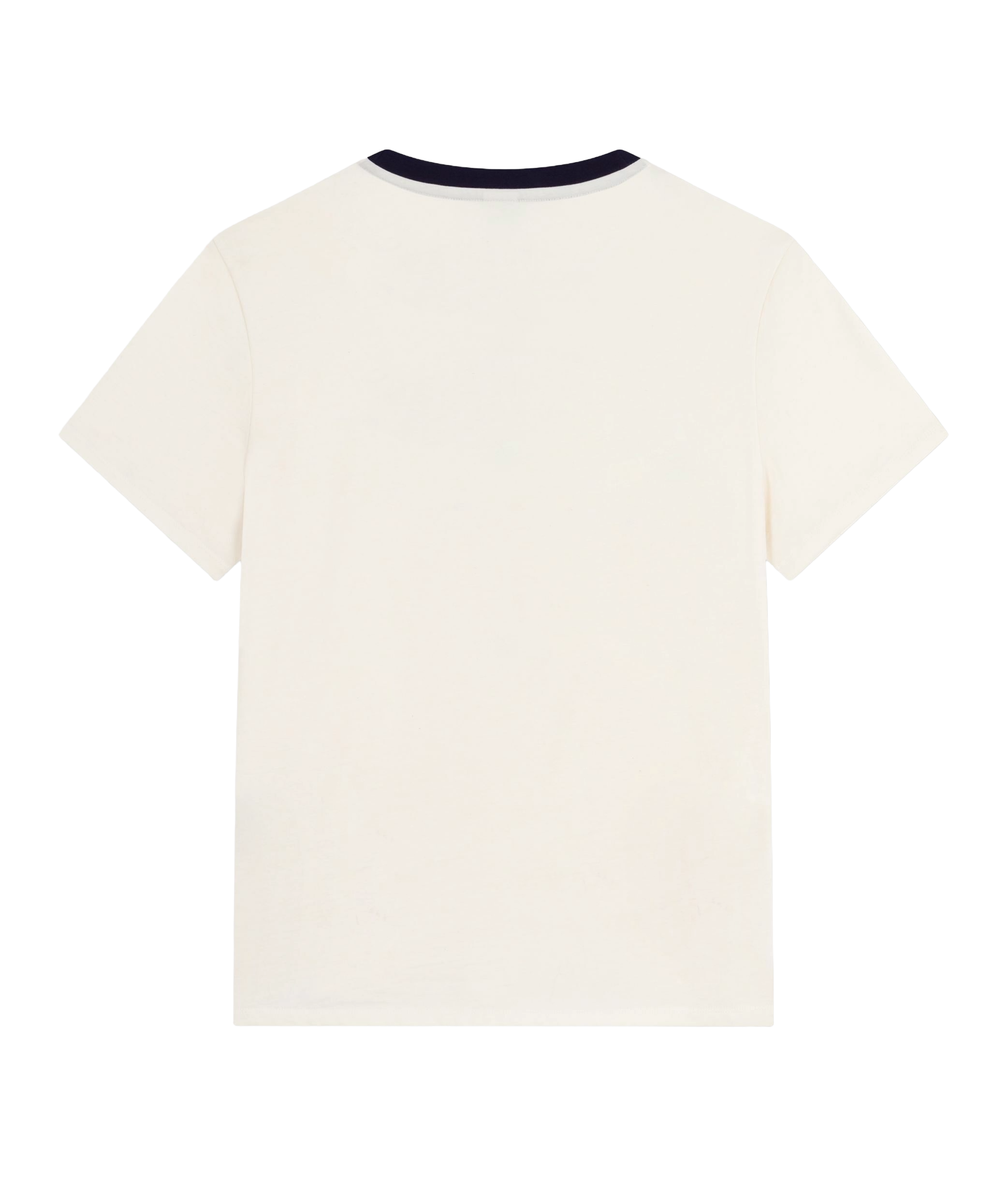 Gerader T-Shirt aus bedruckter Baumwolle PETIT BATEAU Beige
