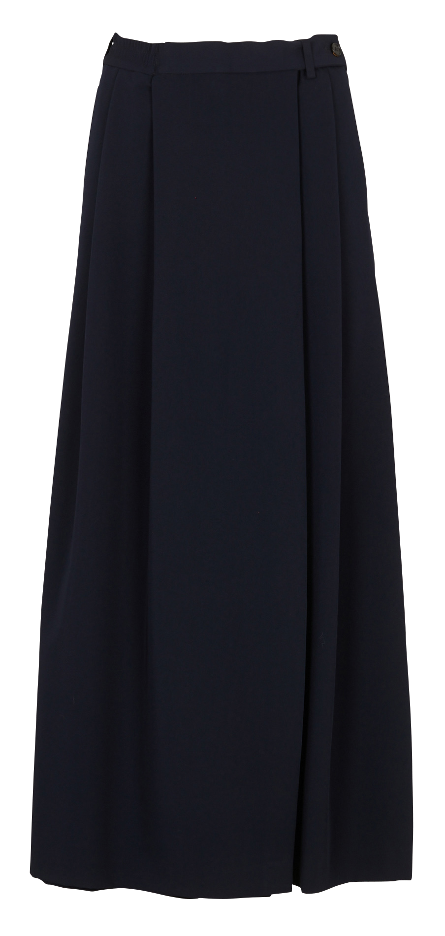 Wijde effen broek met wijde pijpen RUE DE TOKYO Blauw