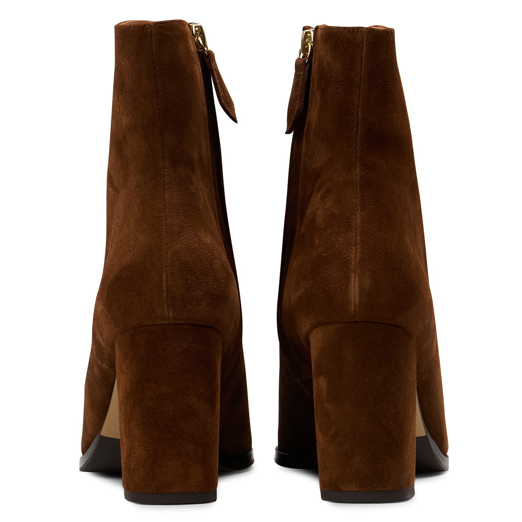 Suède enkellaarzen RIVECOUR Brown