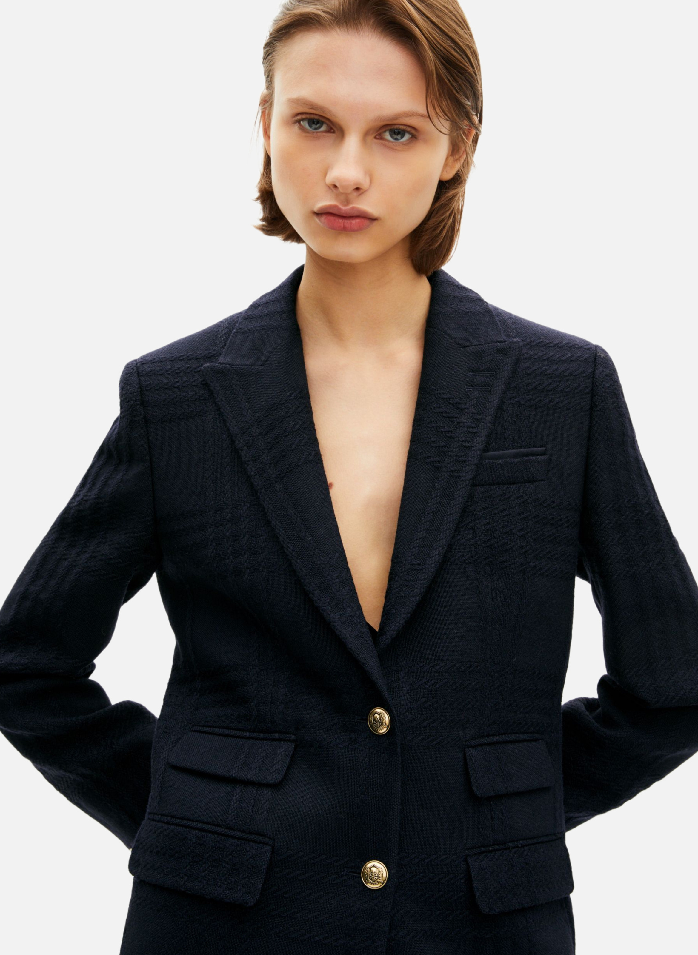 Blair Fancy straight jacket THE KOOPLES Blue