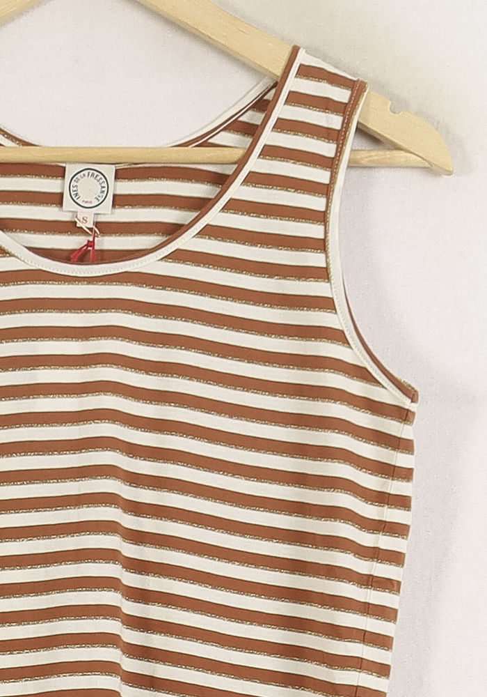 Top & tank top INES DE LA FRESSANGE - Seconde main Brown