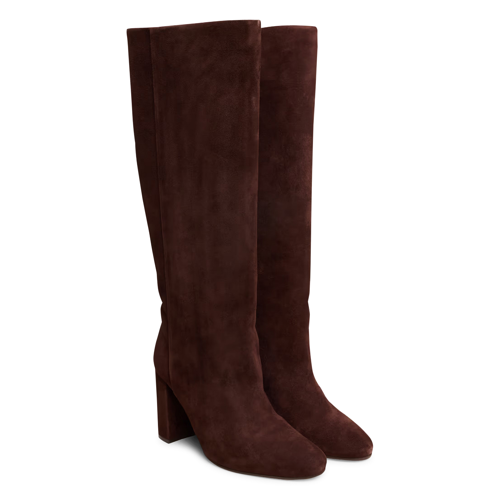 Suede boots JONAK Brown