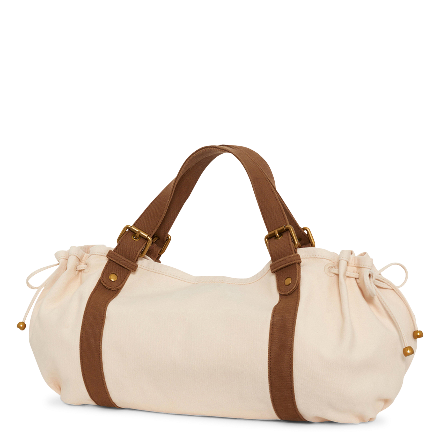 Zweifarbige Leinentasche GERARD DAREL Beige