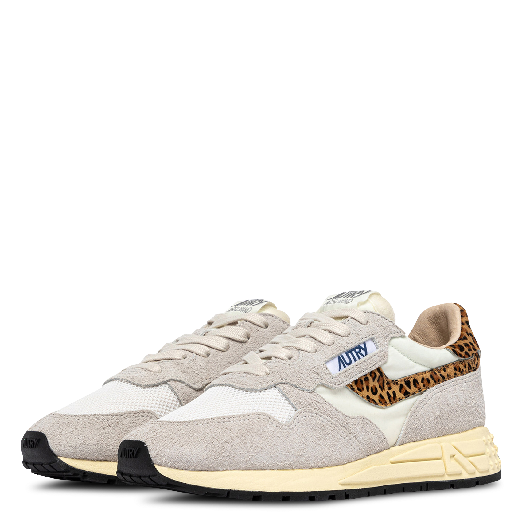 Baskets basses bi-matière AUTRY Multicolore