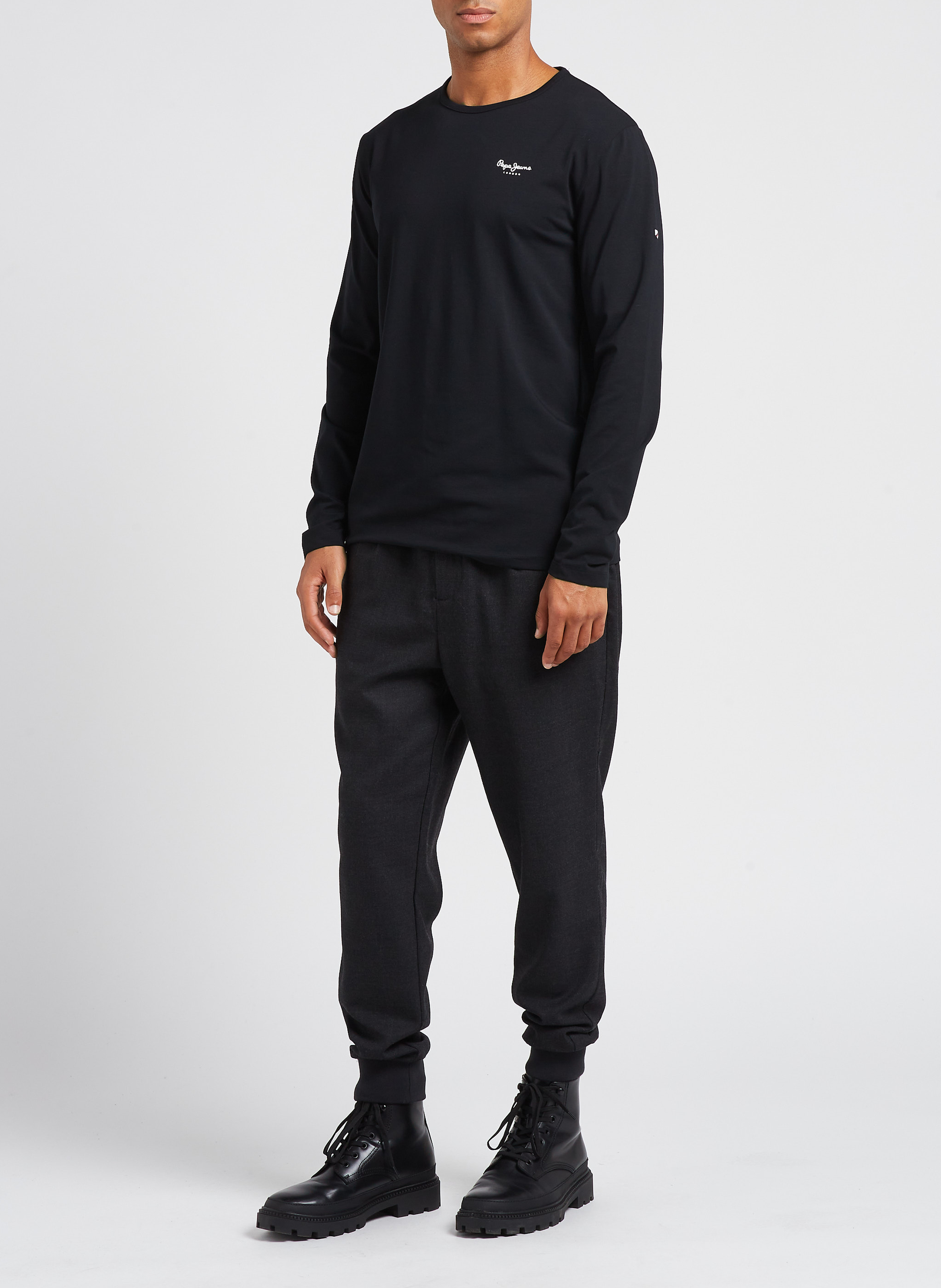 Locker geschnittene Jogginghose, Slim Fit SCOTCH AND SODA Schwarz