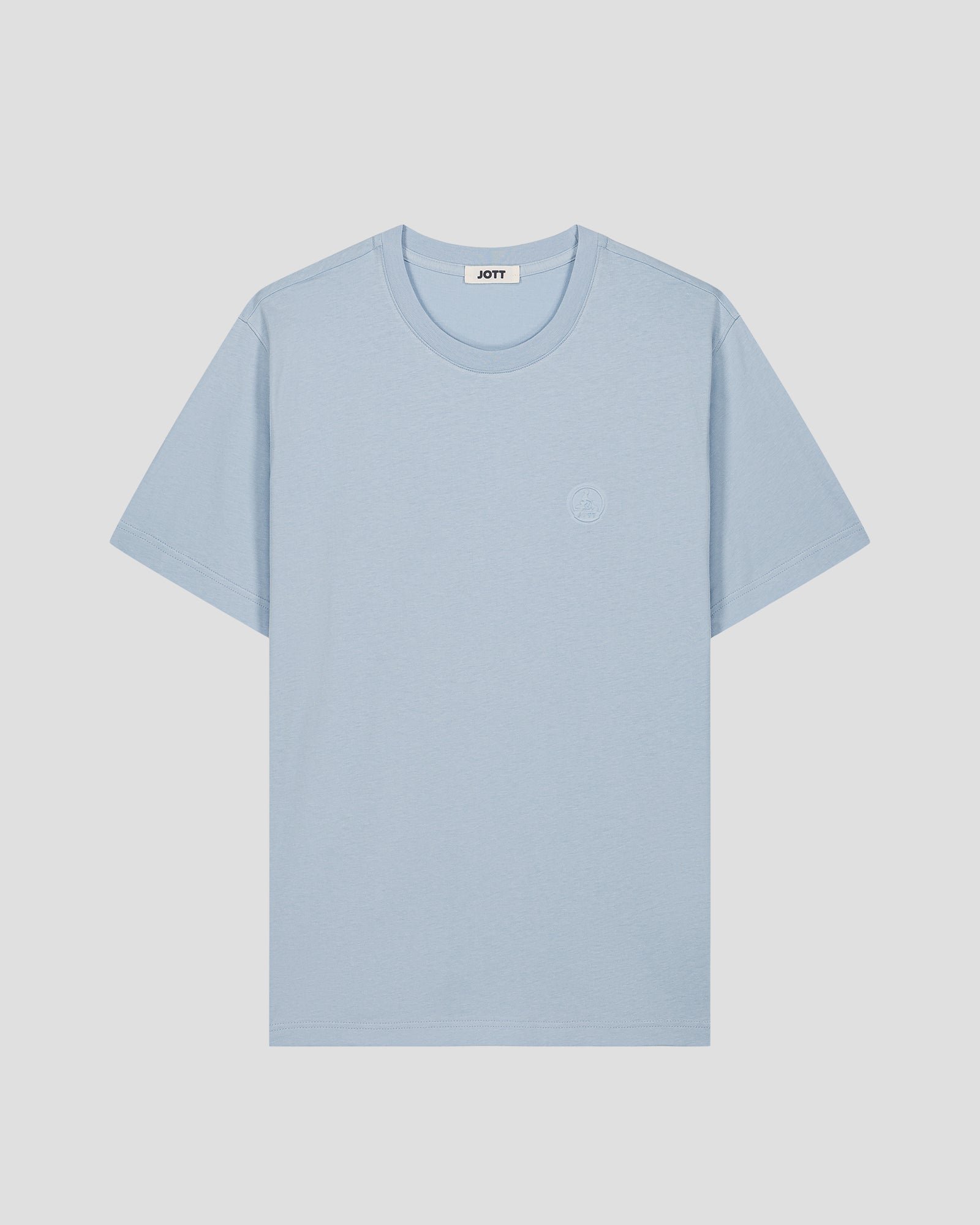 Men's round neck cotton Pedro t-shirt JOTT Blue