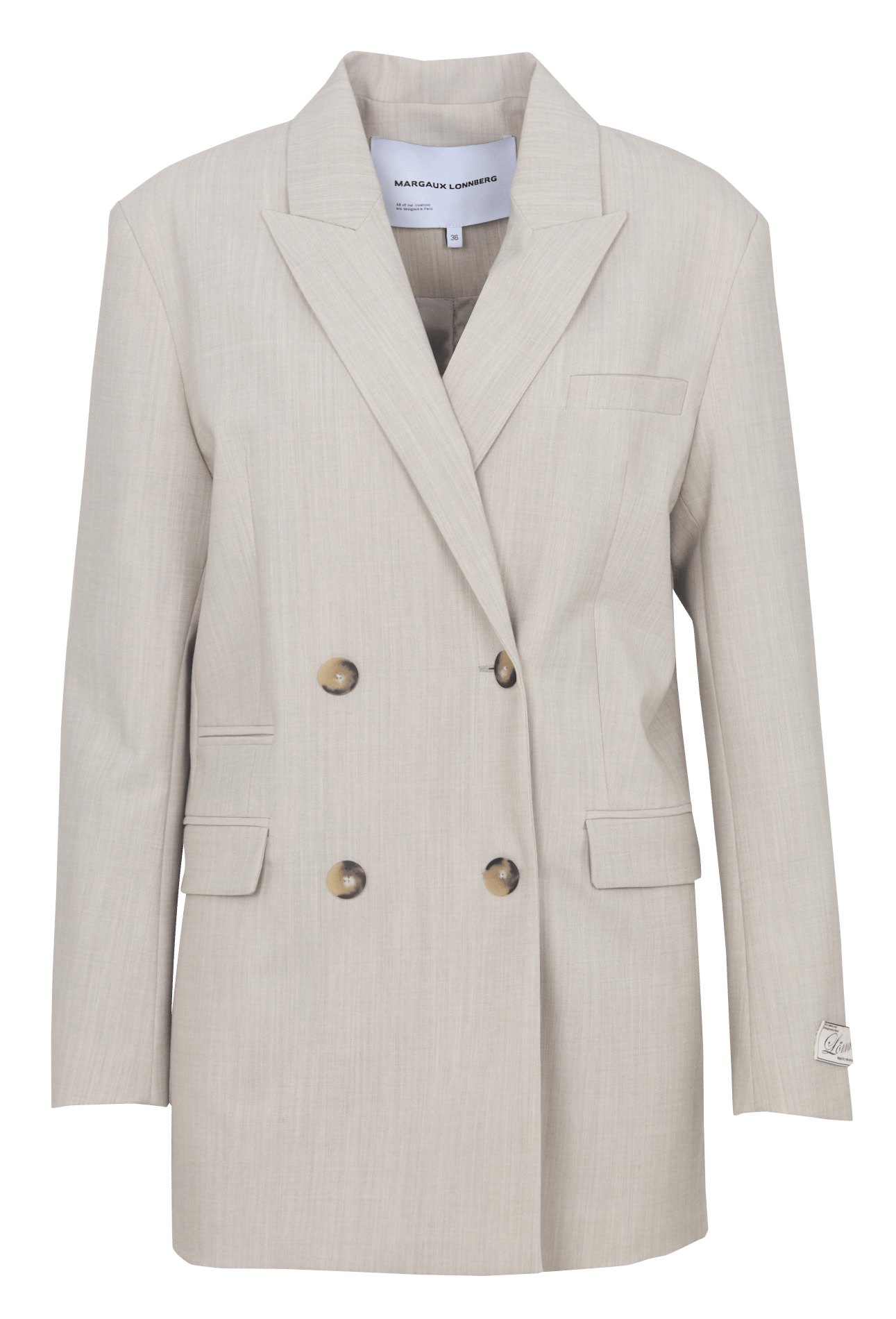 Figurbetonter Blazer aus Schurwoll-Mix MARGAUX LONNBERG