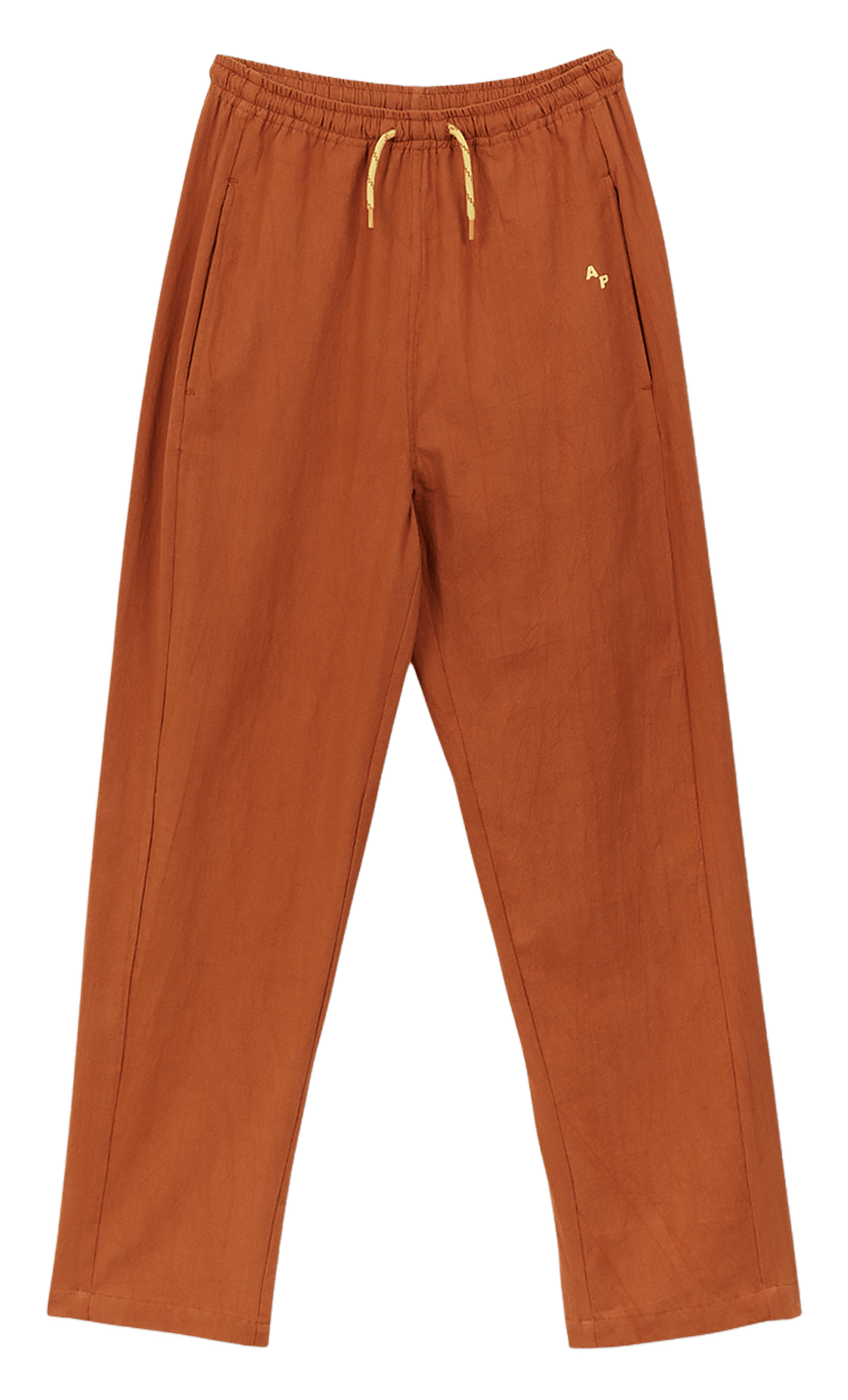 Elastische einfarbige Baumwollhose A.P Braun