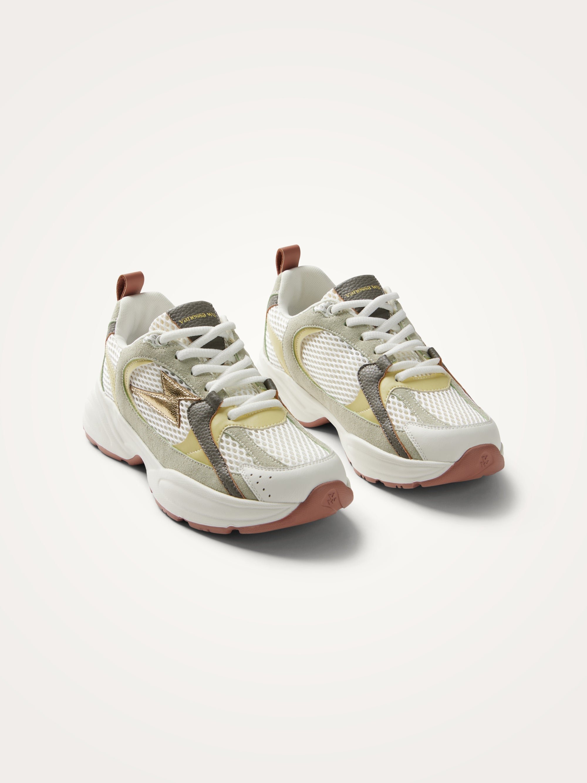 Low mesh sneakers VANESSA WU Green