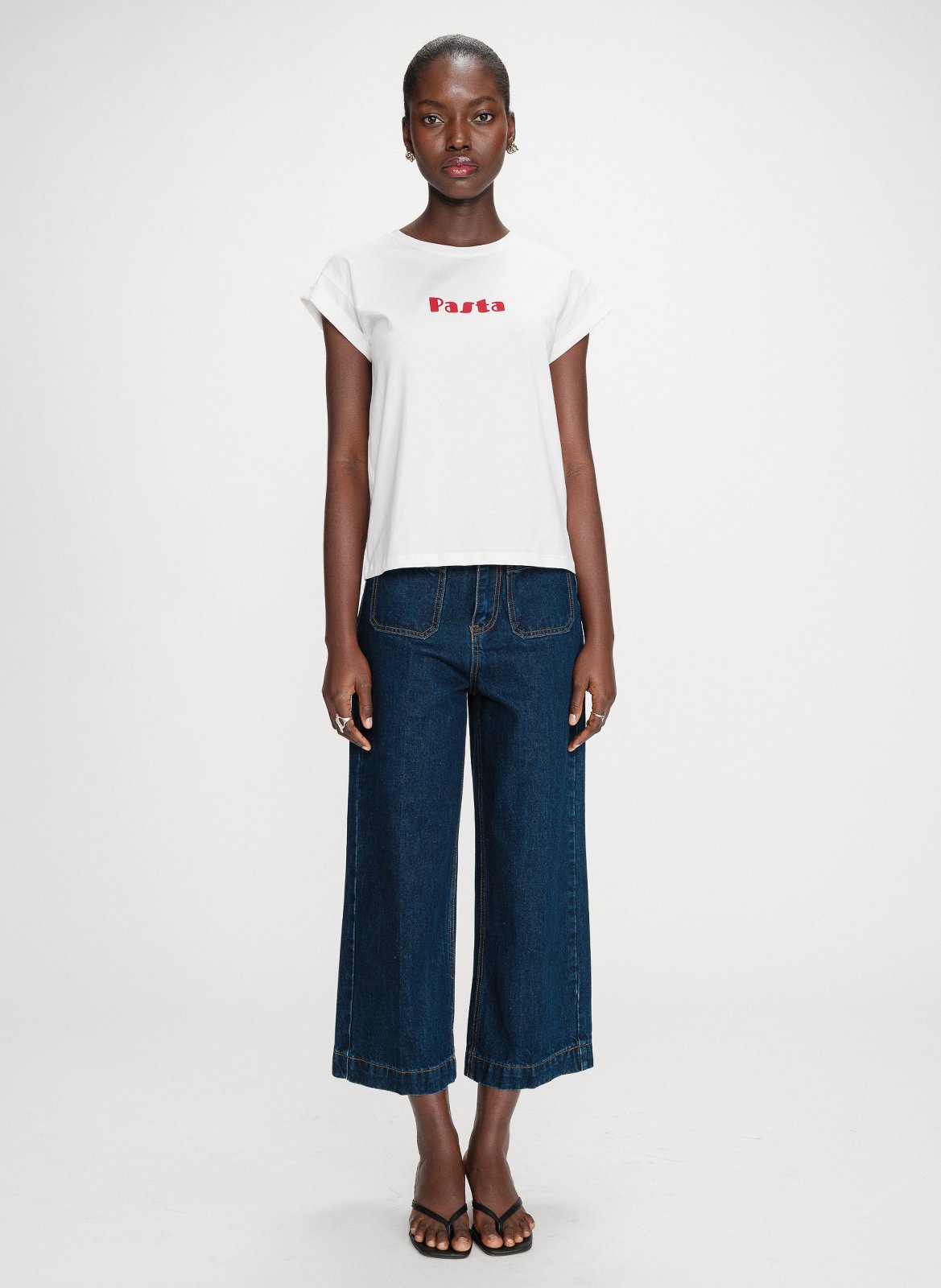 Camiliday round-neck sleeveless cotton top GRACE ET MILA Red