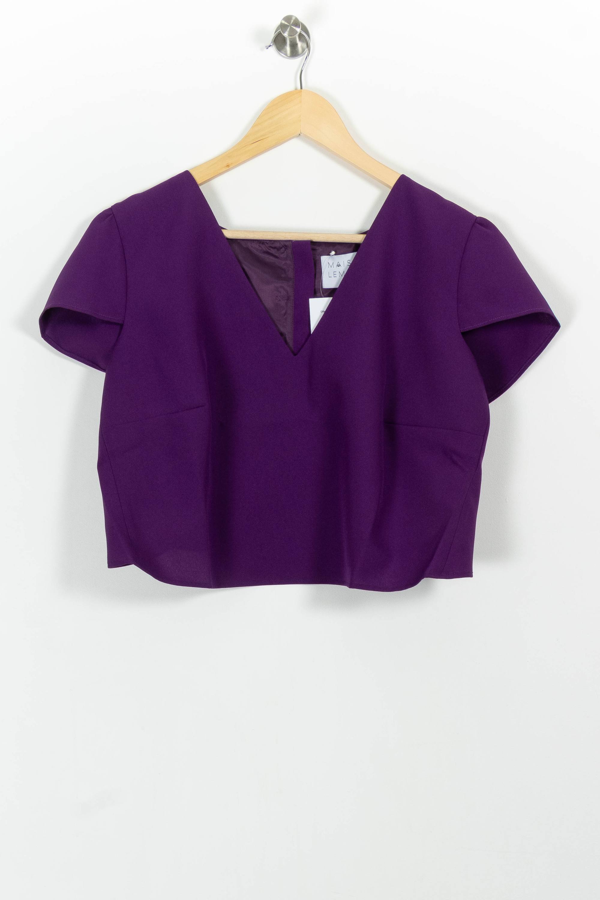 Top & tank top MAISON LEMOINE - Seconde main Purple