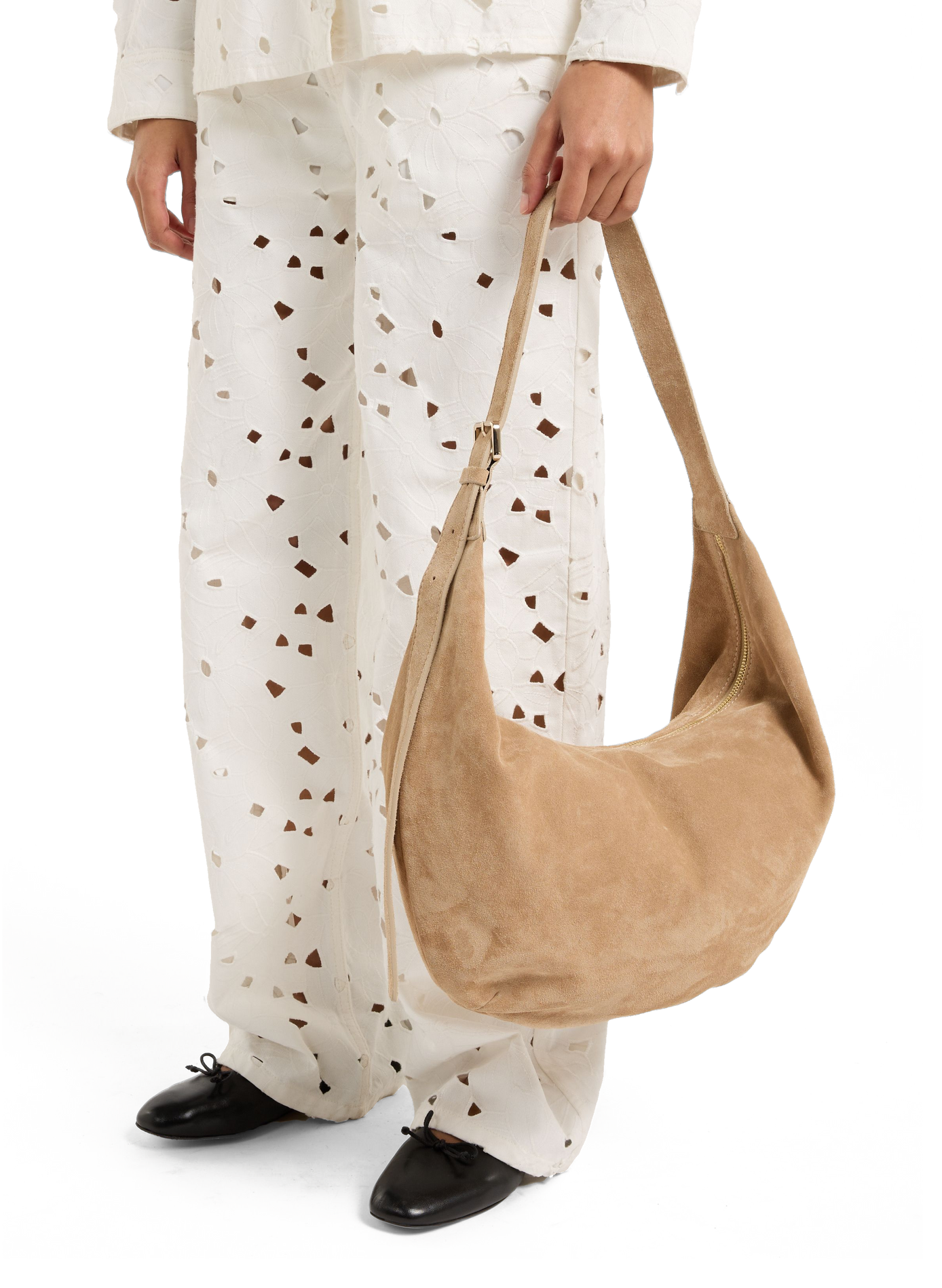 Leren heuptasje SAISON 1865 Beige