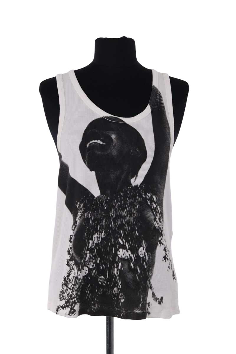 Azawood sleeveless top PACO RABANNE - Seconde Main White