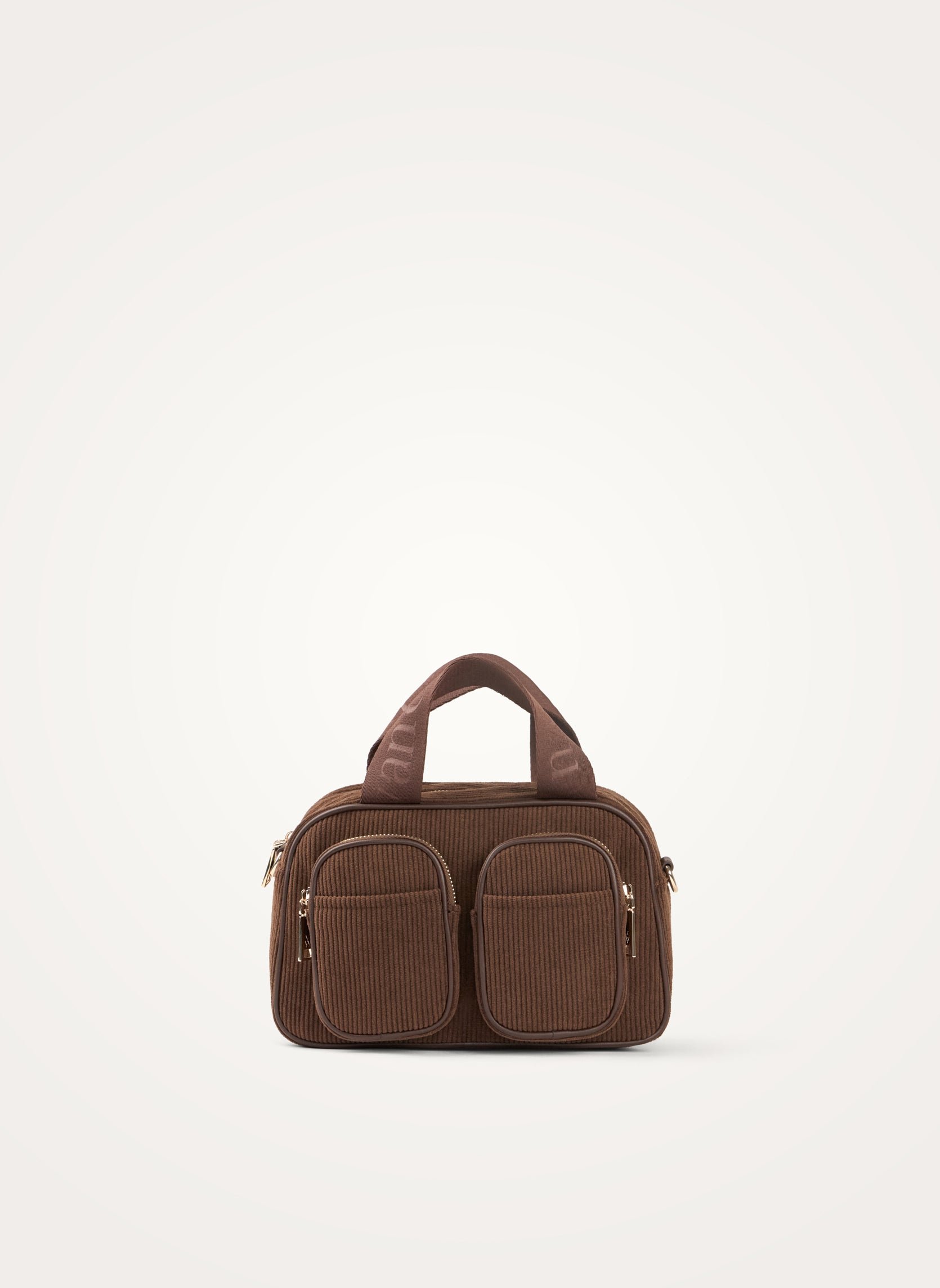 Mini bowling bag with shoulder strap VANESSA WU