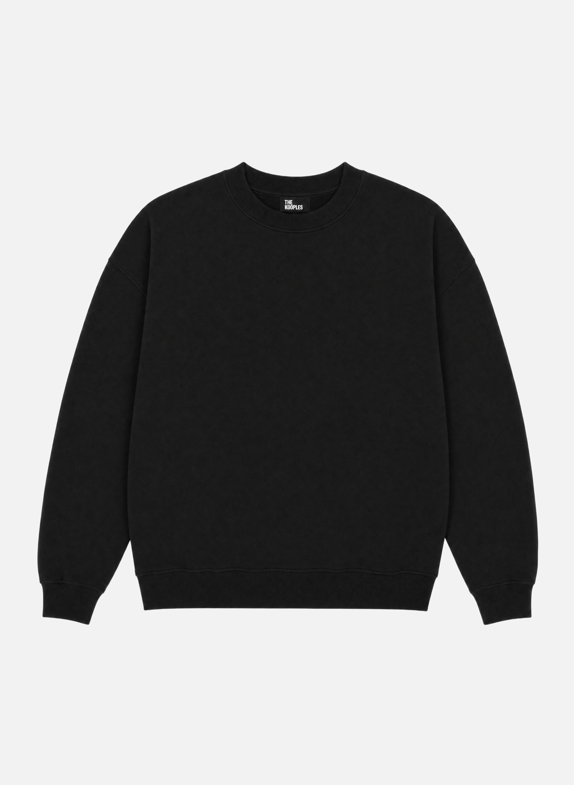 Round neck sweatshirt THE KOOPLES Black