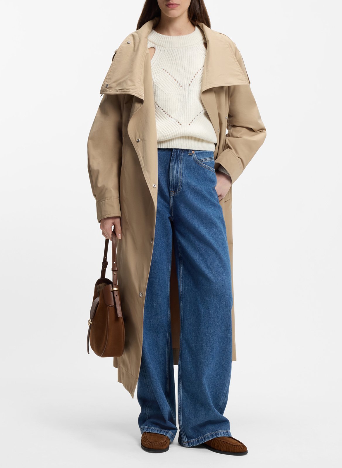 Jean droit en coton BOSS Blue