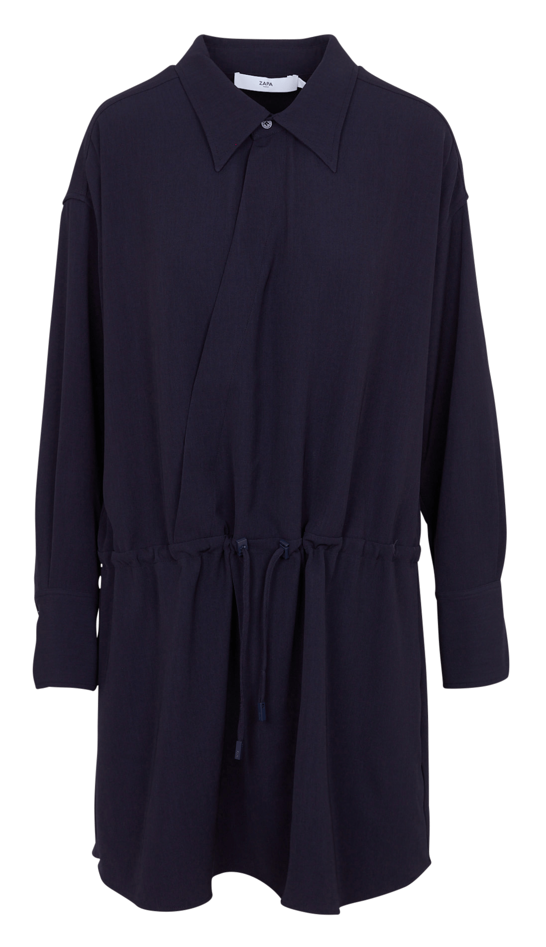 Robe courte ample à taille ajustable ZAPA Bleu