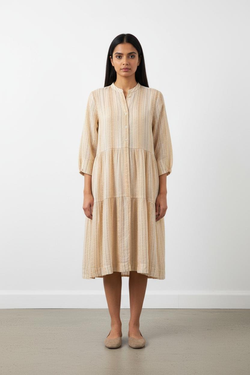 Short & midi dress STELLA FOREST - SECONDE MAIN Beige