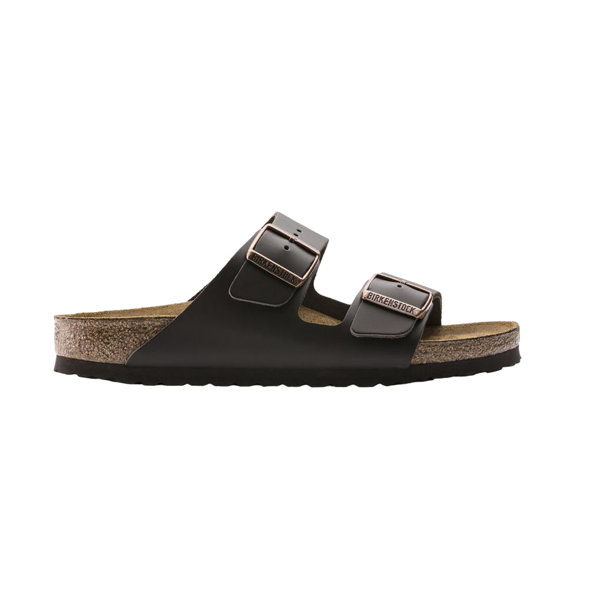 Faux leather sandals BIRKENSTOCK Brown