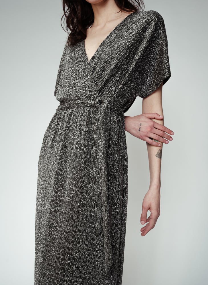 Robe longue GRACE ET MILA Gris