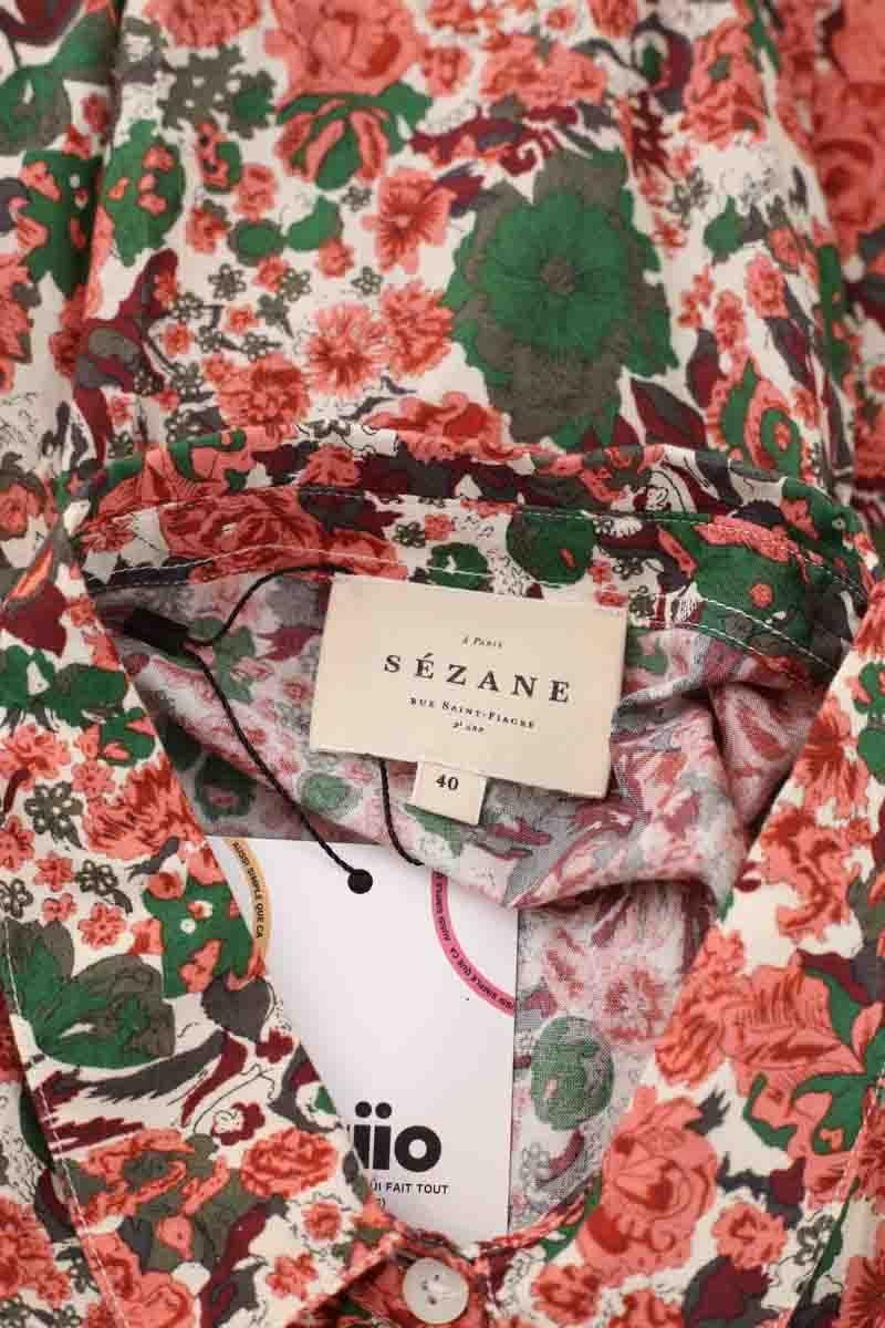 Cotton shirt SEZANE - Seconde main Pink