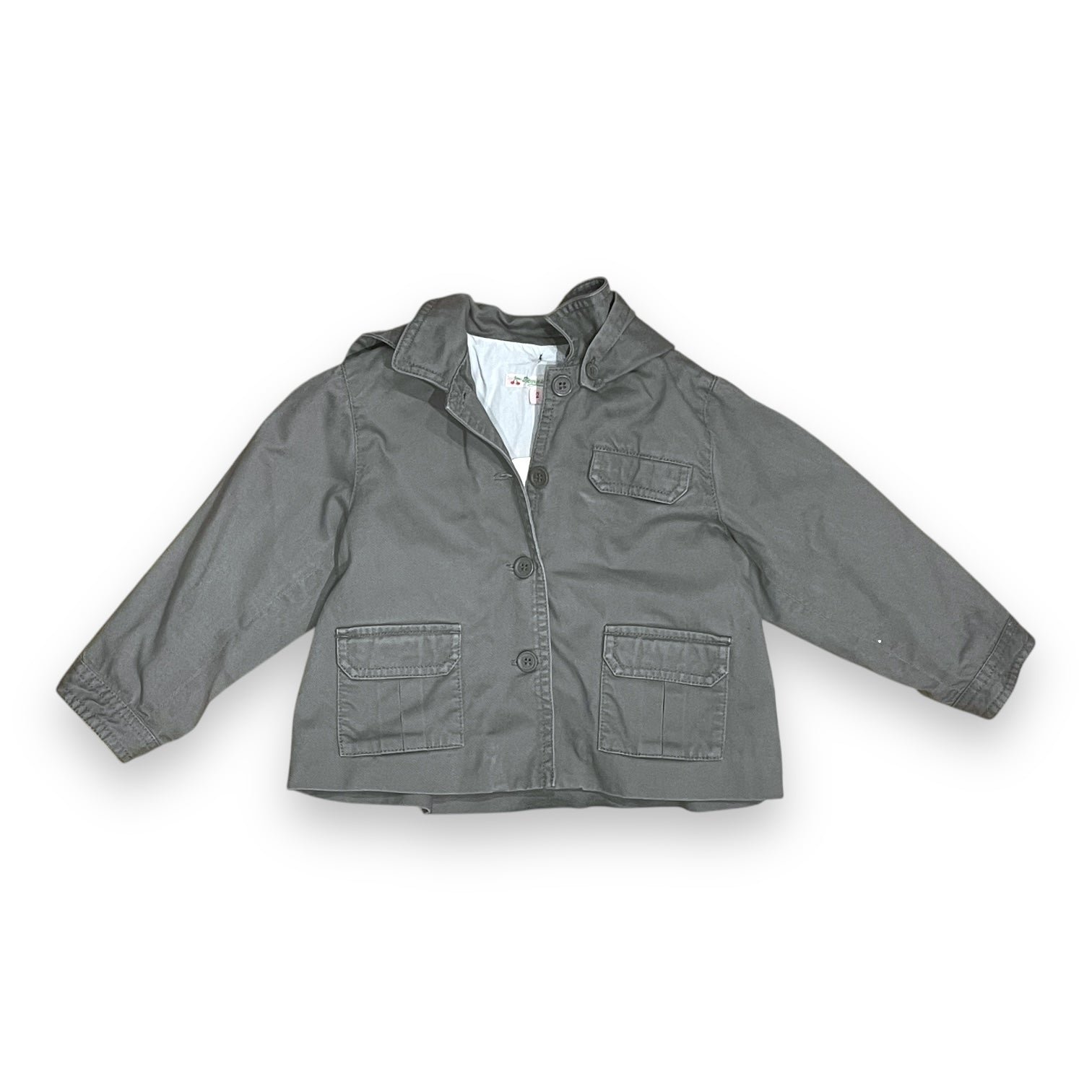 Grey baby jacket - 24 months BONPOINT - Seconde Main Grey