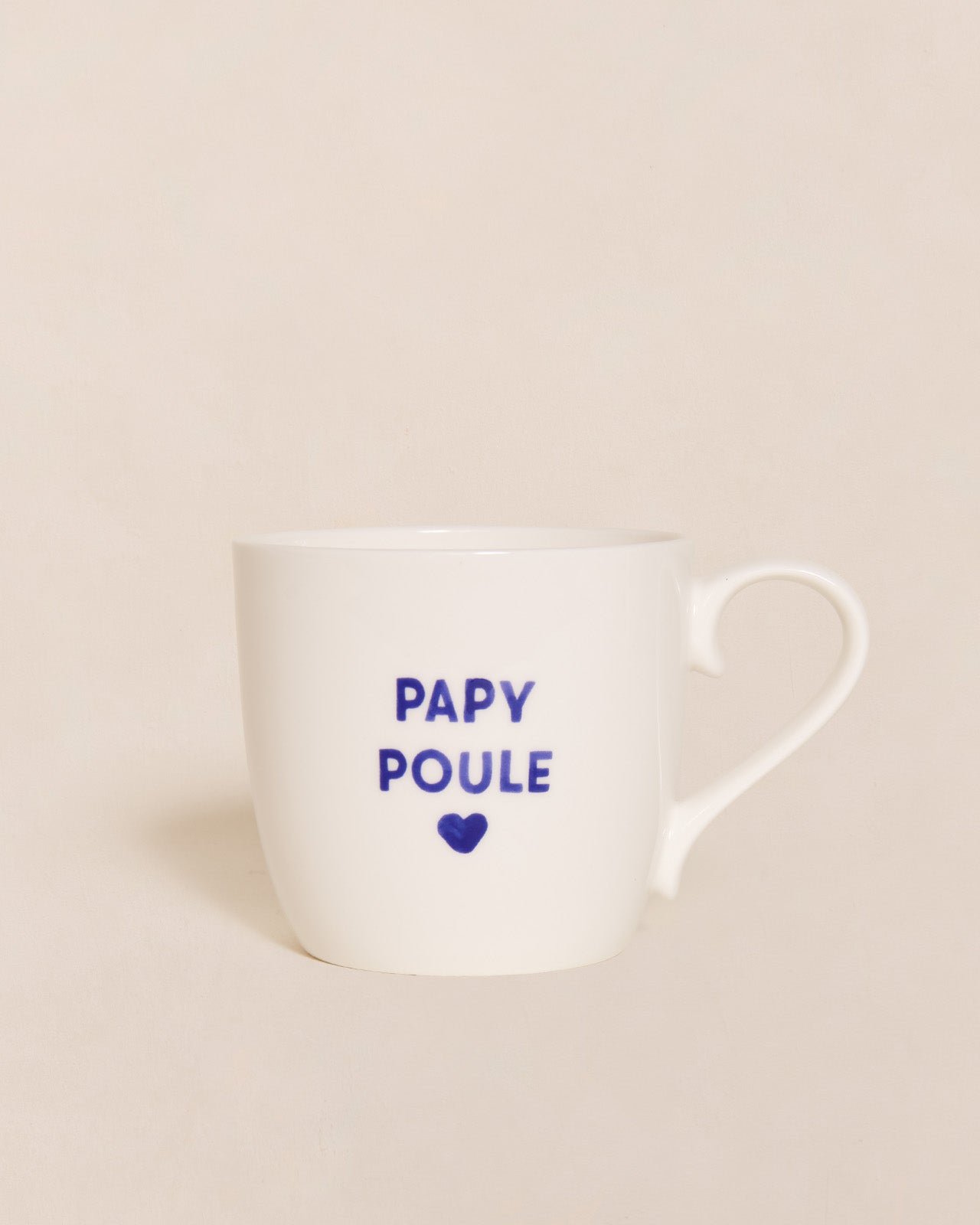 The "Papy Poule" mug EMOI EMOI White