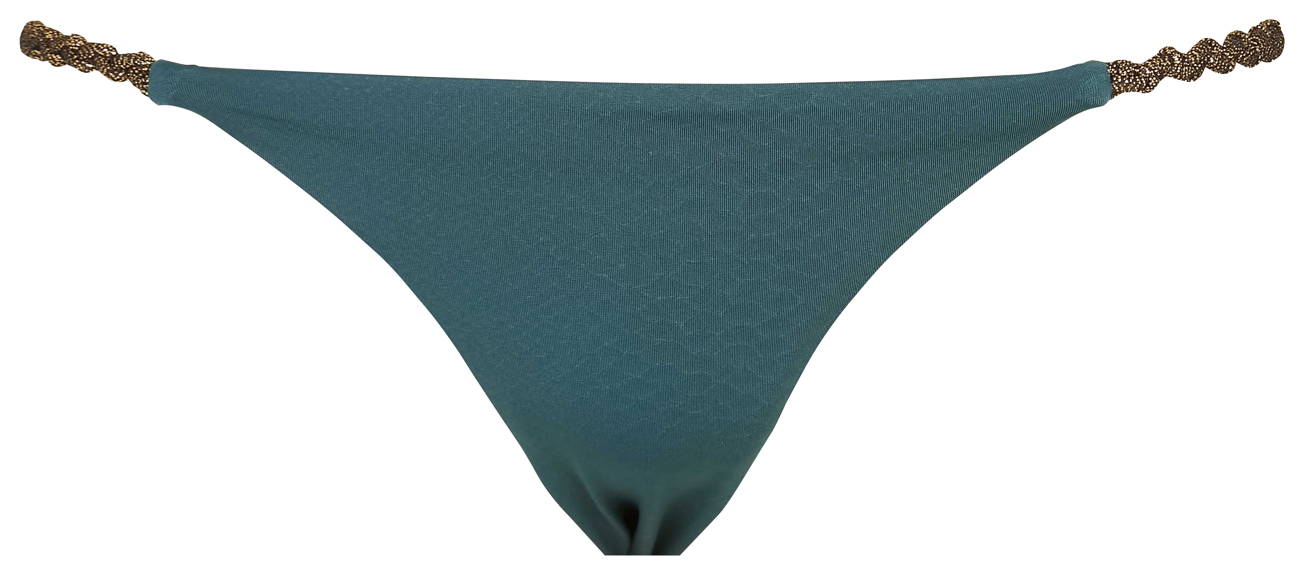 Culotte de bain échancrée BELIZA Bleu