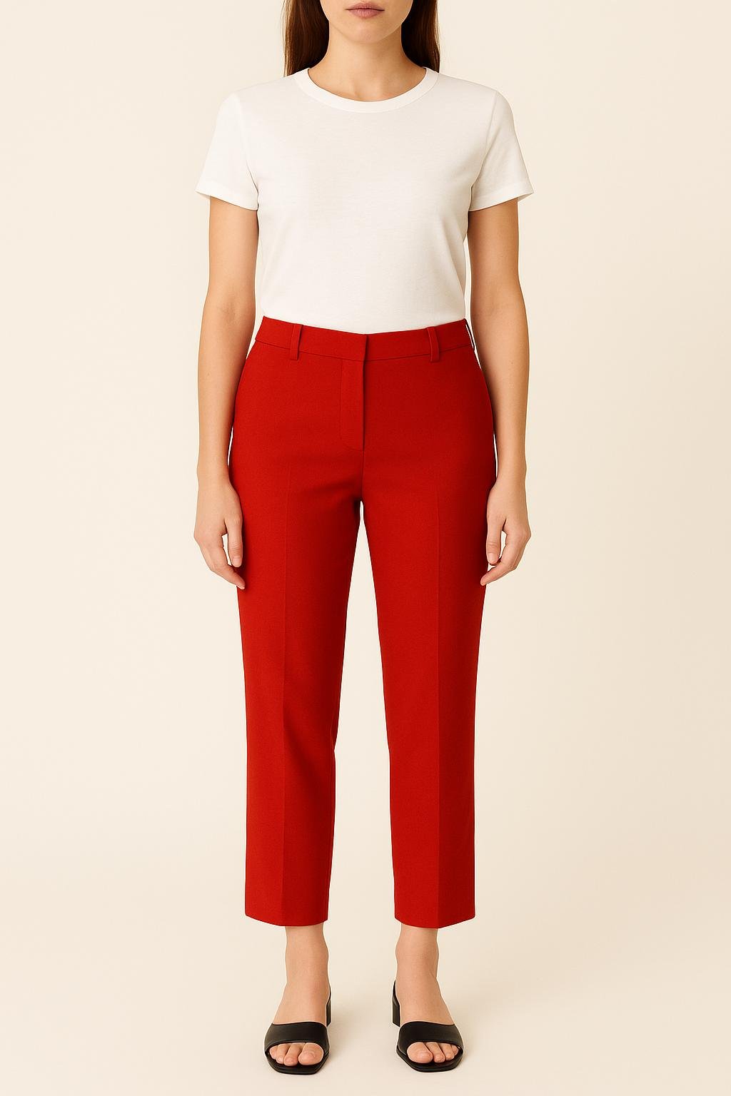 PANTS COMPTOIR DES COTONNIERS - Seconde main Red