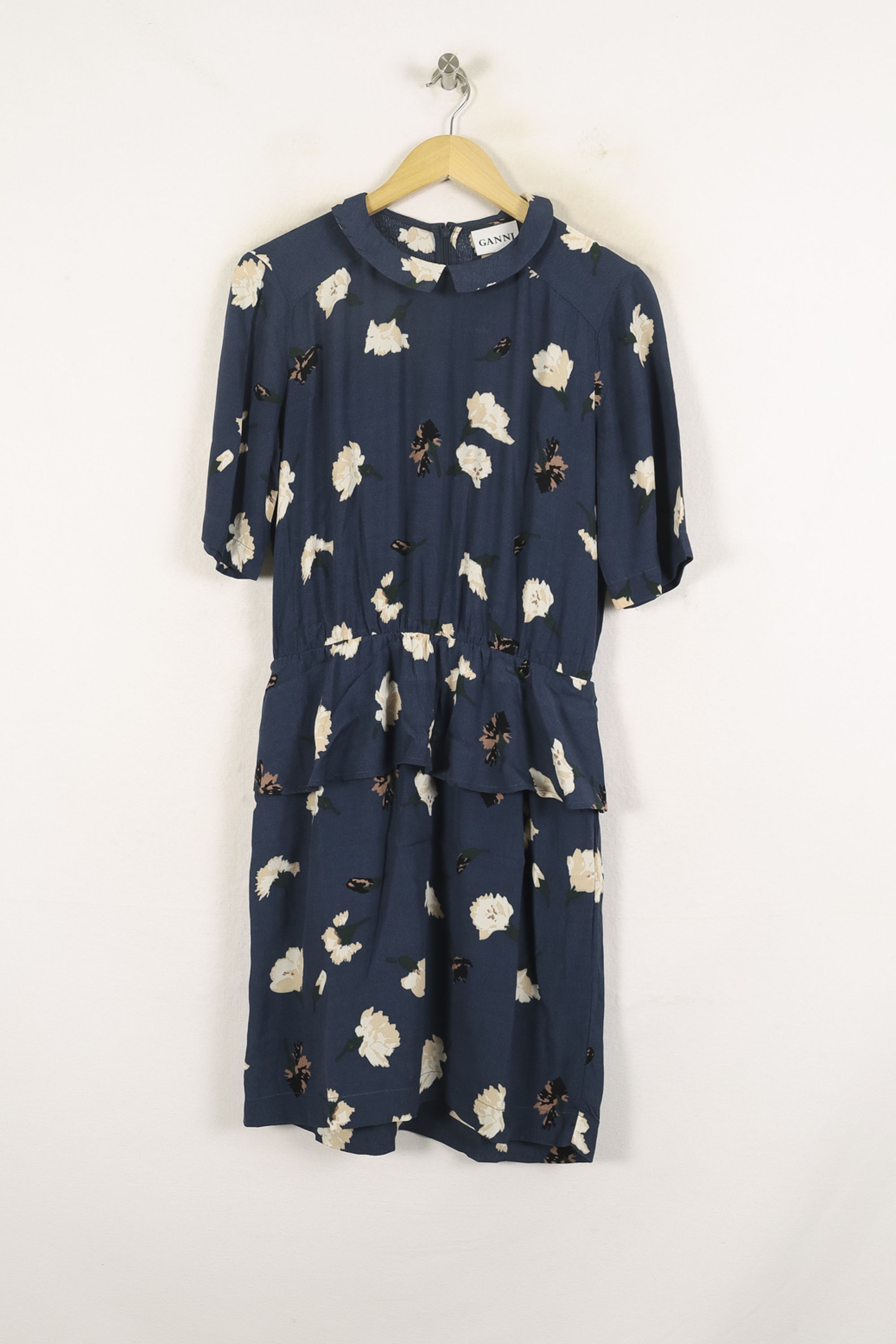 Short & Midi Dress GANNI - Seconde Main Blue