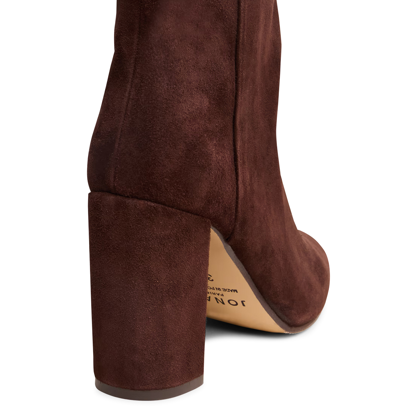 Suede boots JONAK Brown