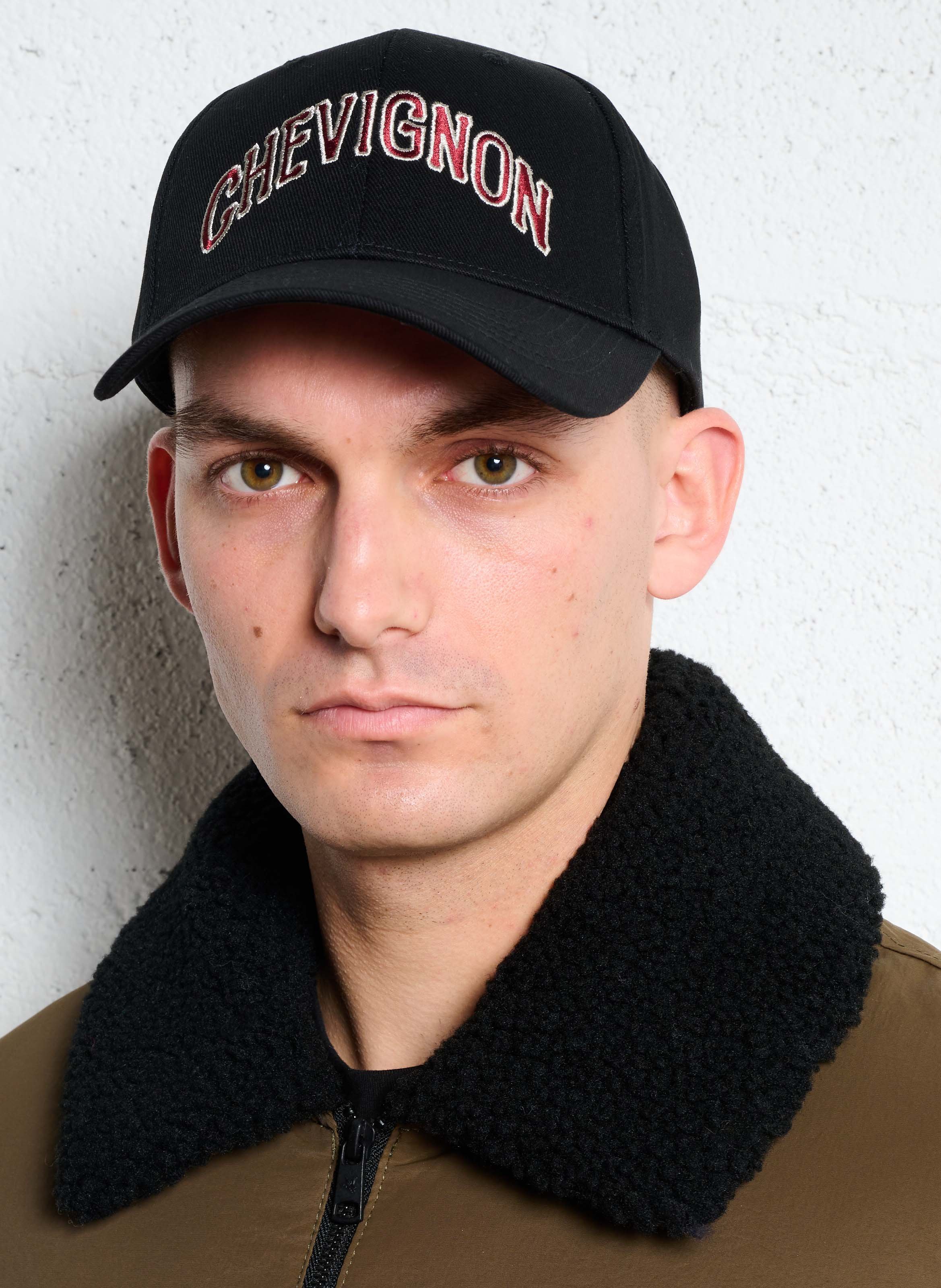 Casquette en coton CHEVIGNON Noir