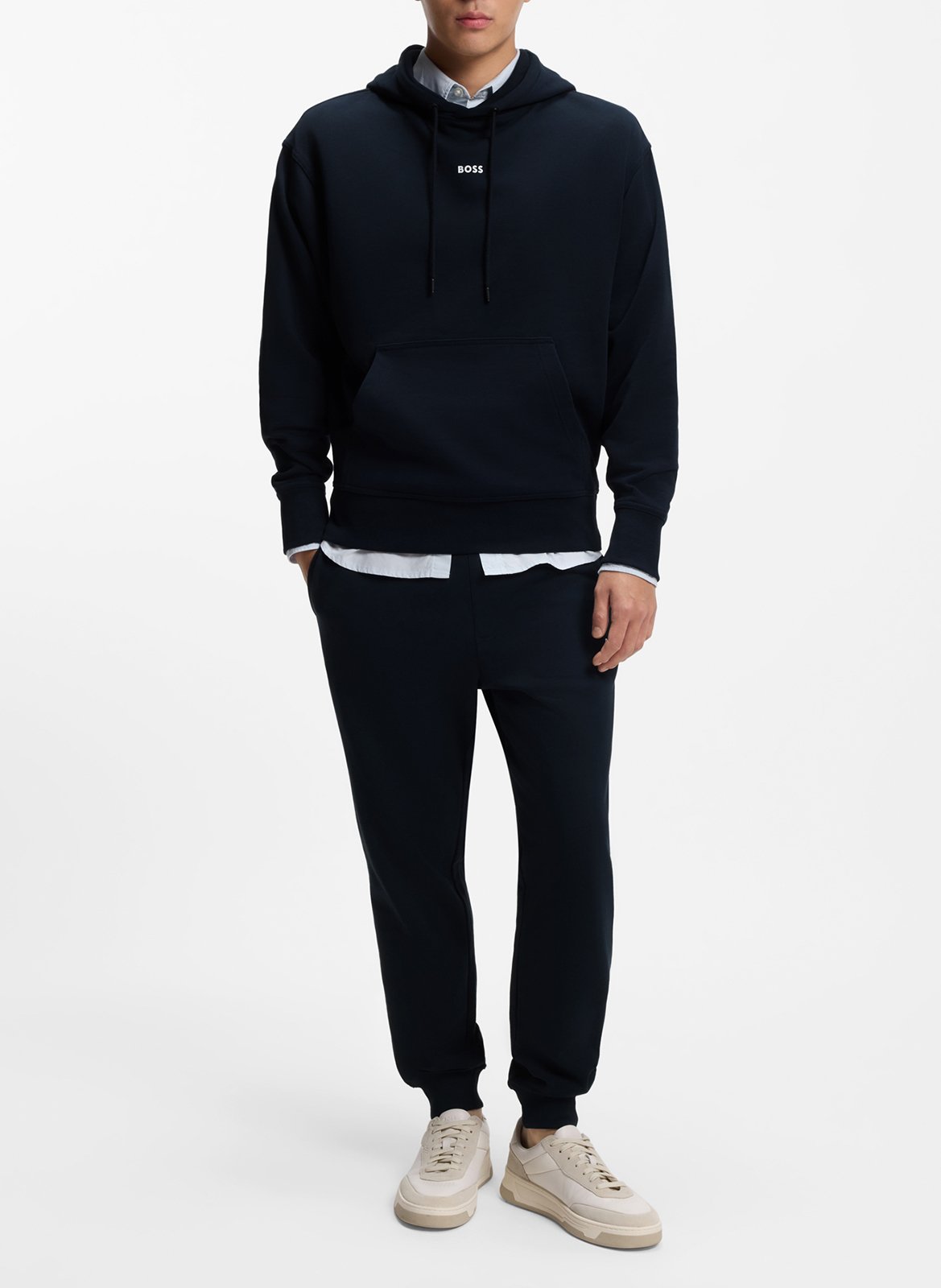 Cotton tracksuit BOSS Blue