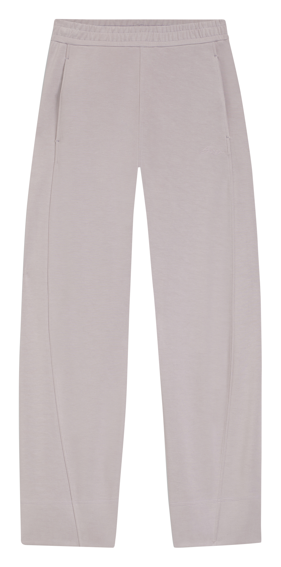 Large balloon joggers in solid color BOSS Purple