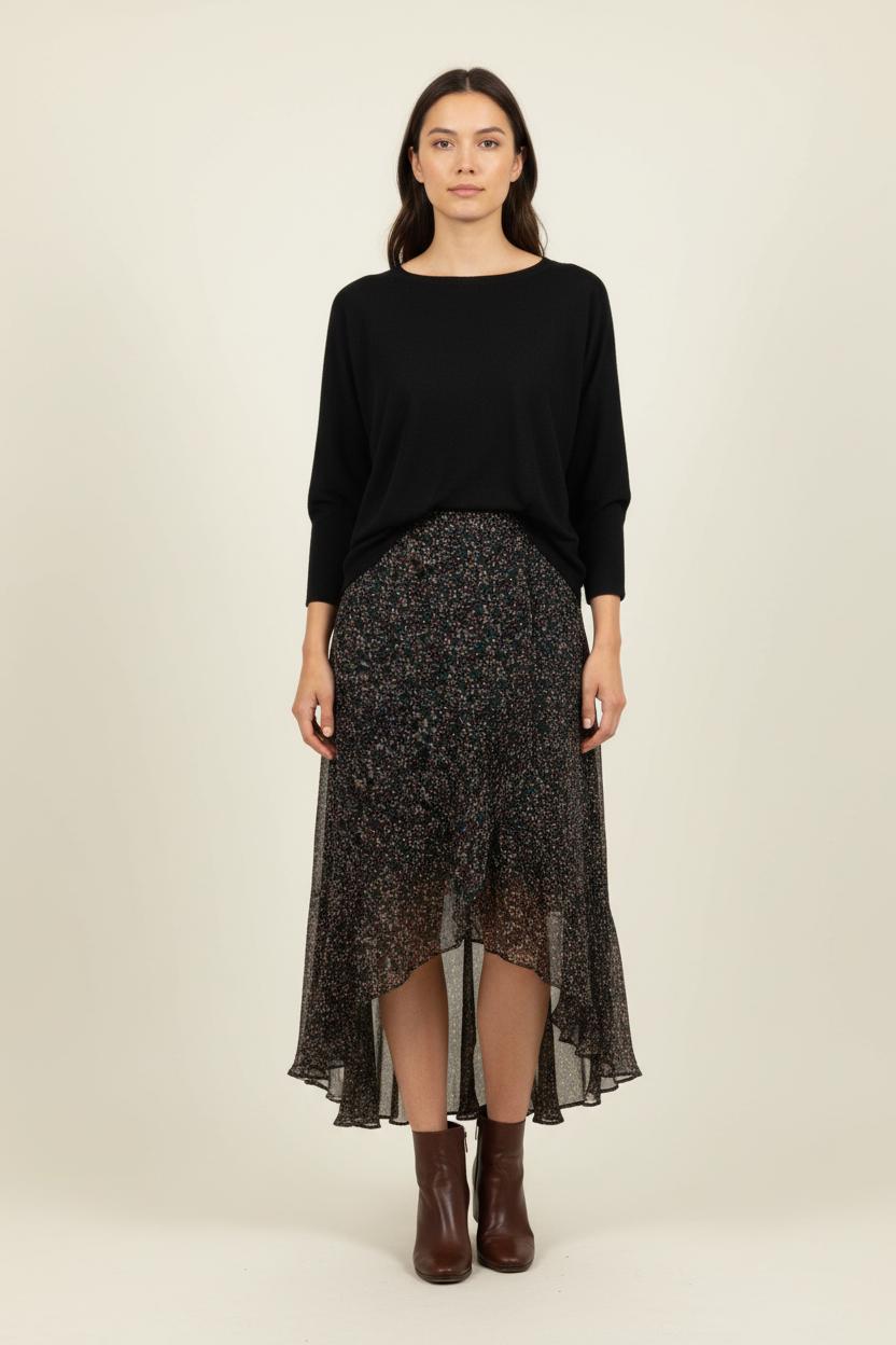 Long skirt MARIE SIXTINE - SECONDE MAIN Black