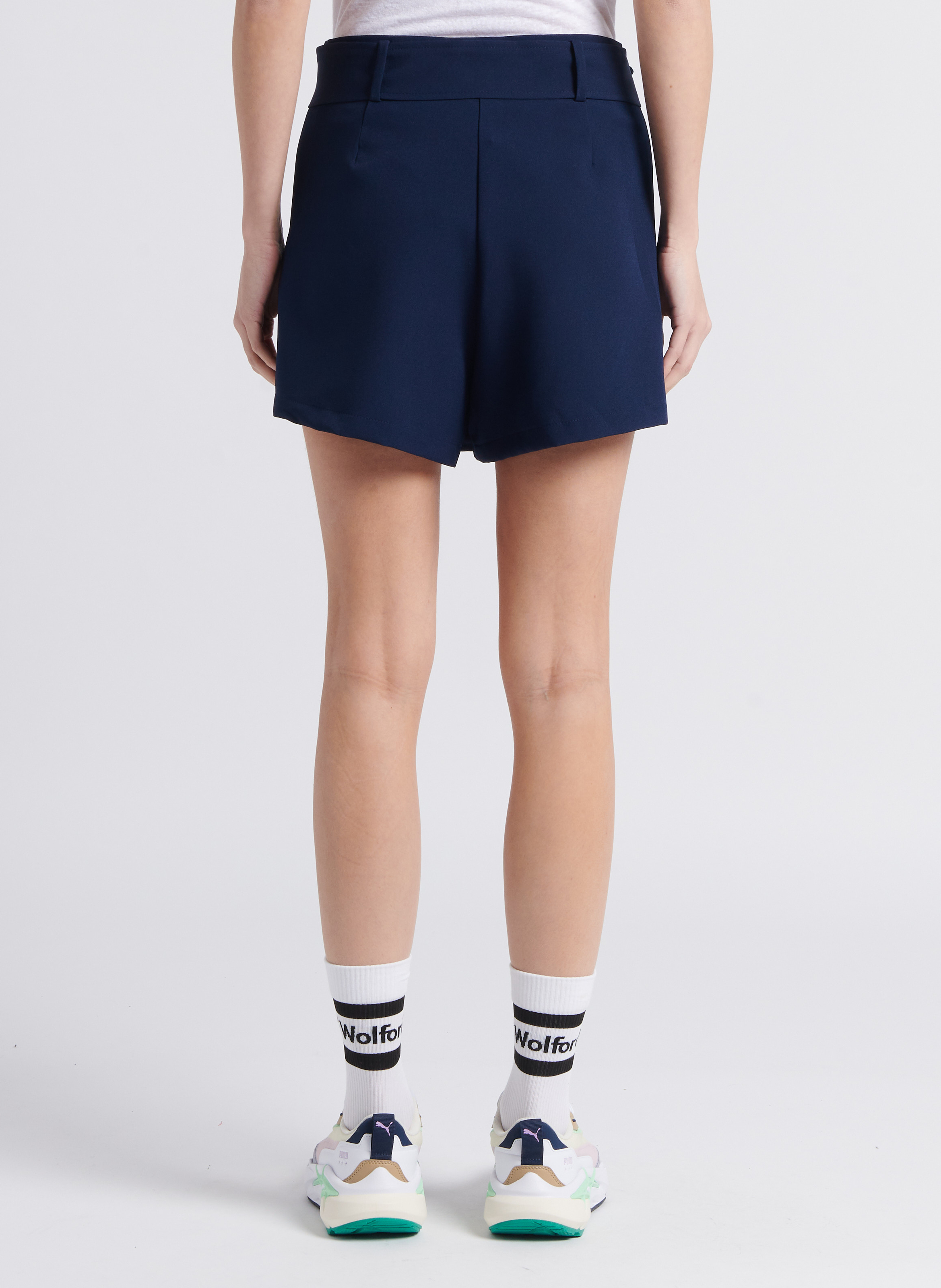 Jupe-short asymétrique LA PETITE ETOILE Bleu