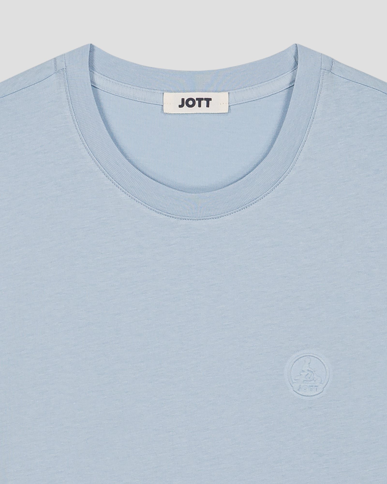 Men's round neck cotton Pedro t-shirt JOTT Blue