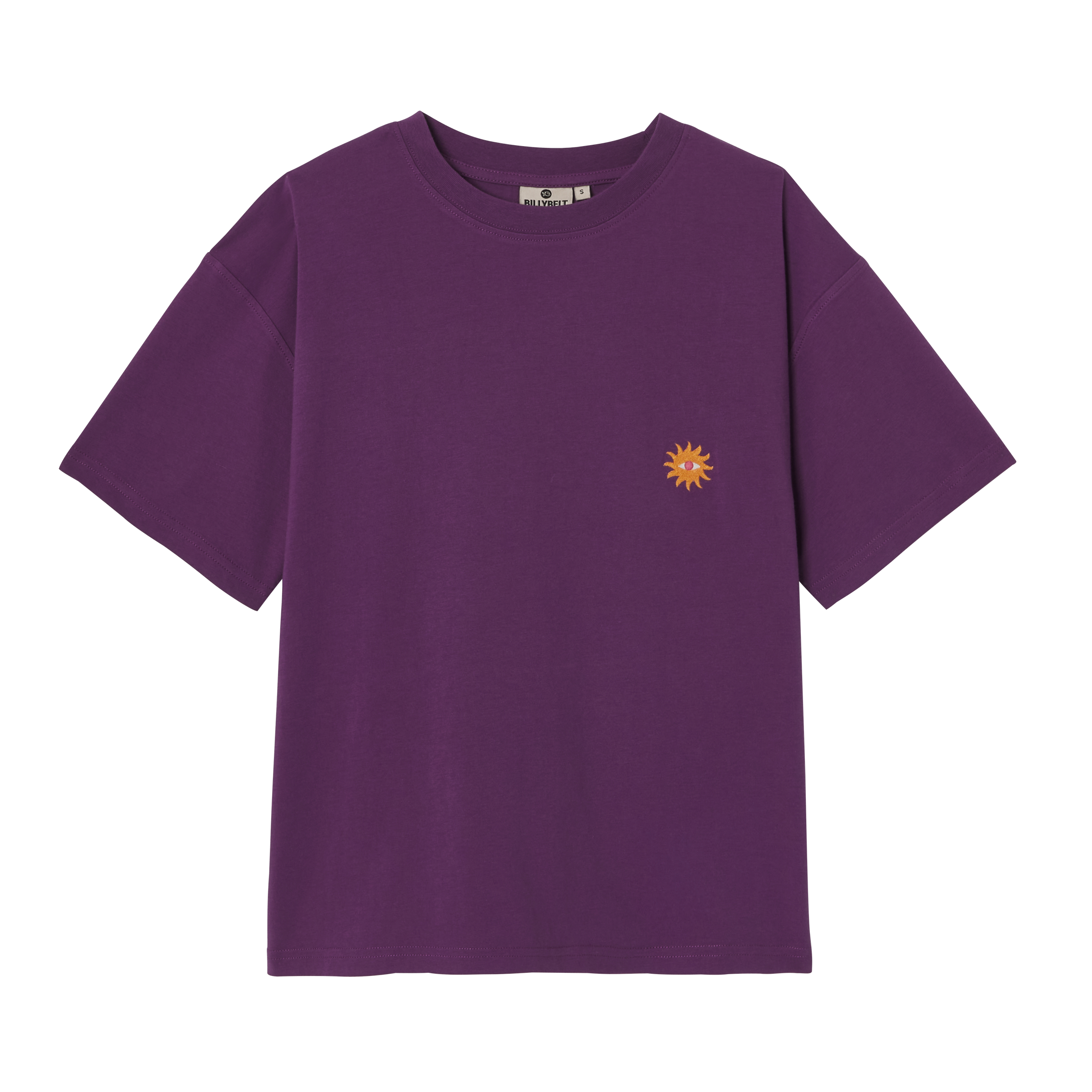 Organic cotton T-shirt PurpleBILLYBELT