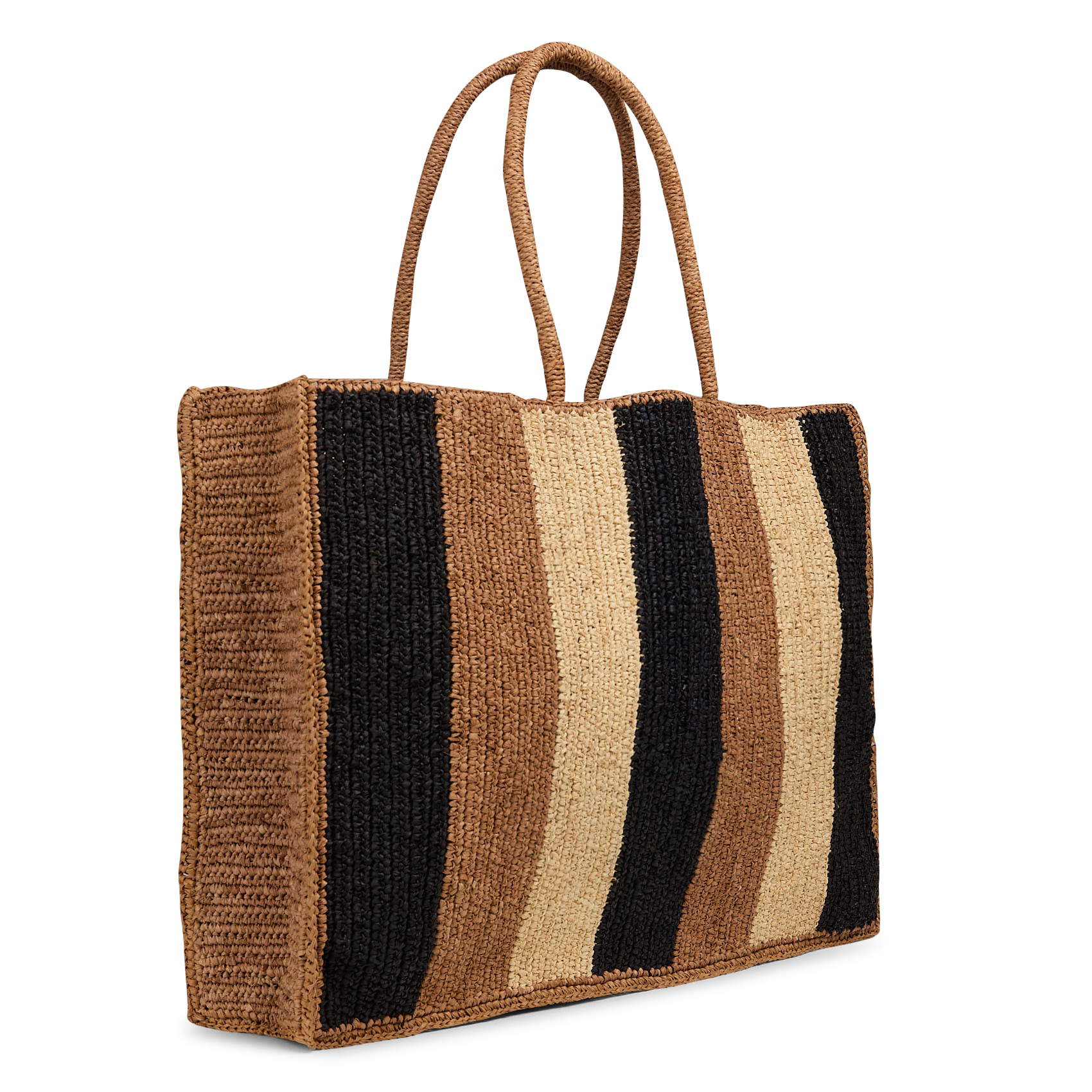 Shopping bag in rafia CAMALYA Beige