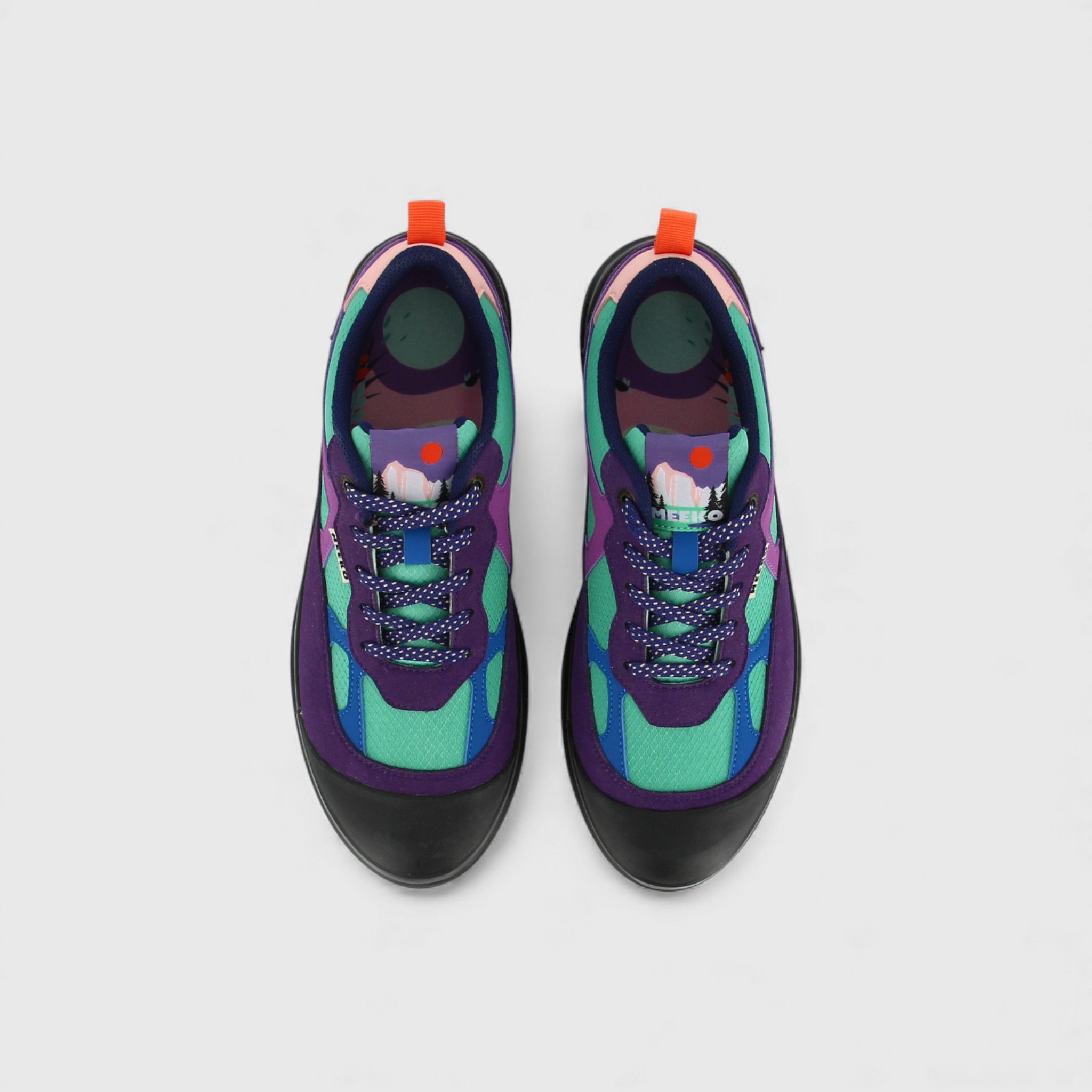 Baskets techniques et durables MEEKO Vert