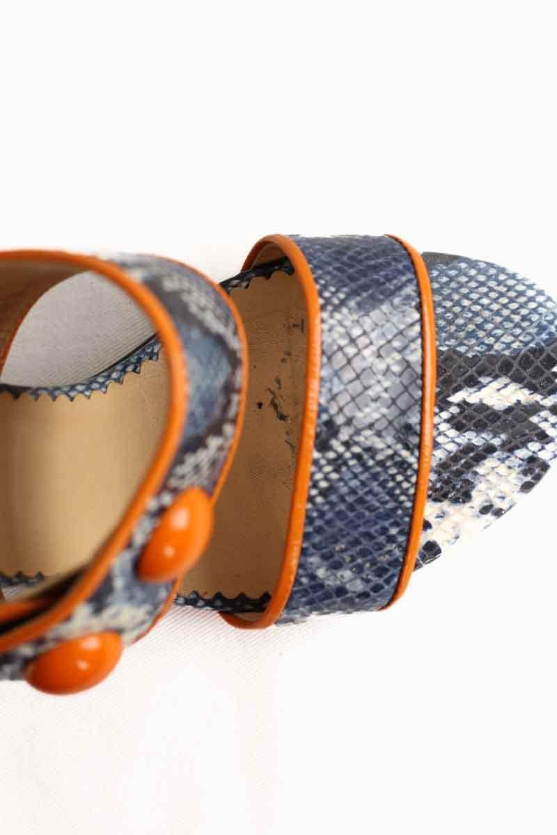 Talons TARA JARMON - Seconde Main Bleu