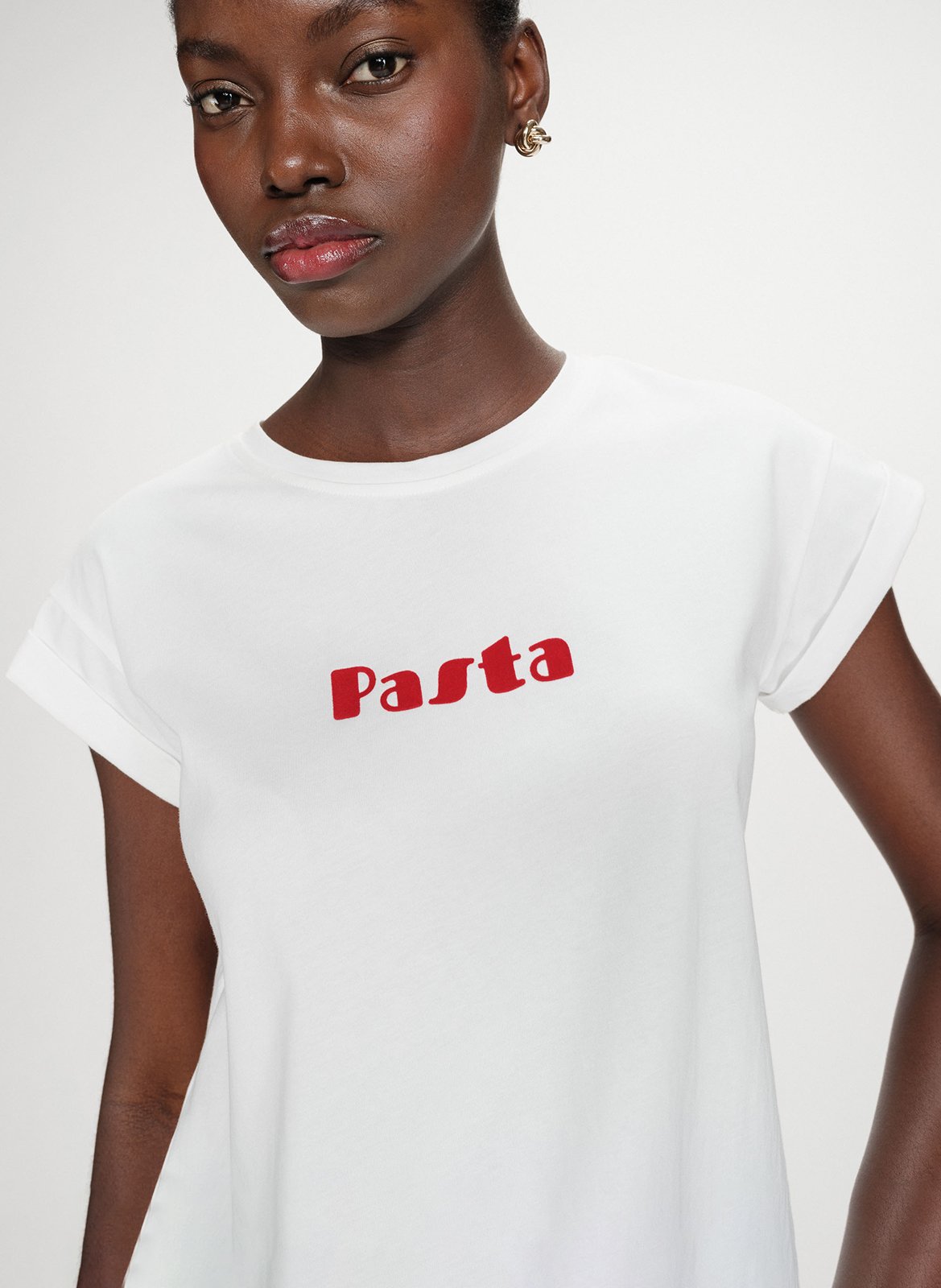 Camiliday round-neck sleeveless cotton top GRACE ET MILA Red