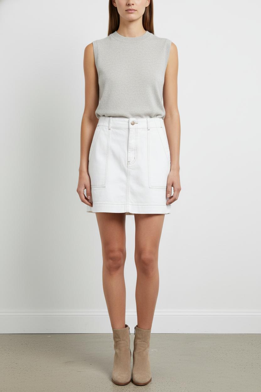 Short & midi skirt CLOSED - Seconde Main White