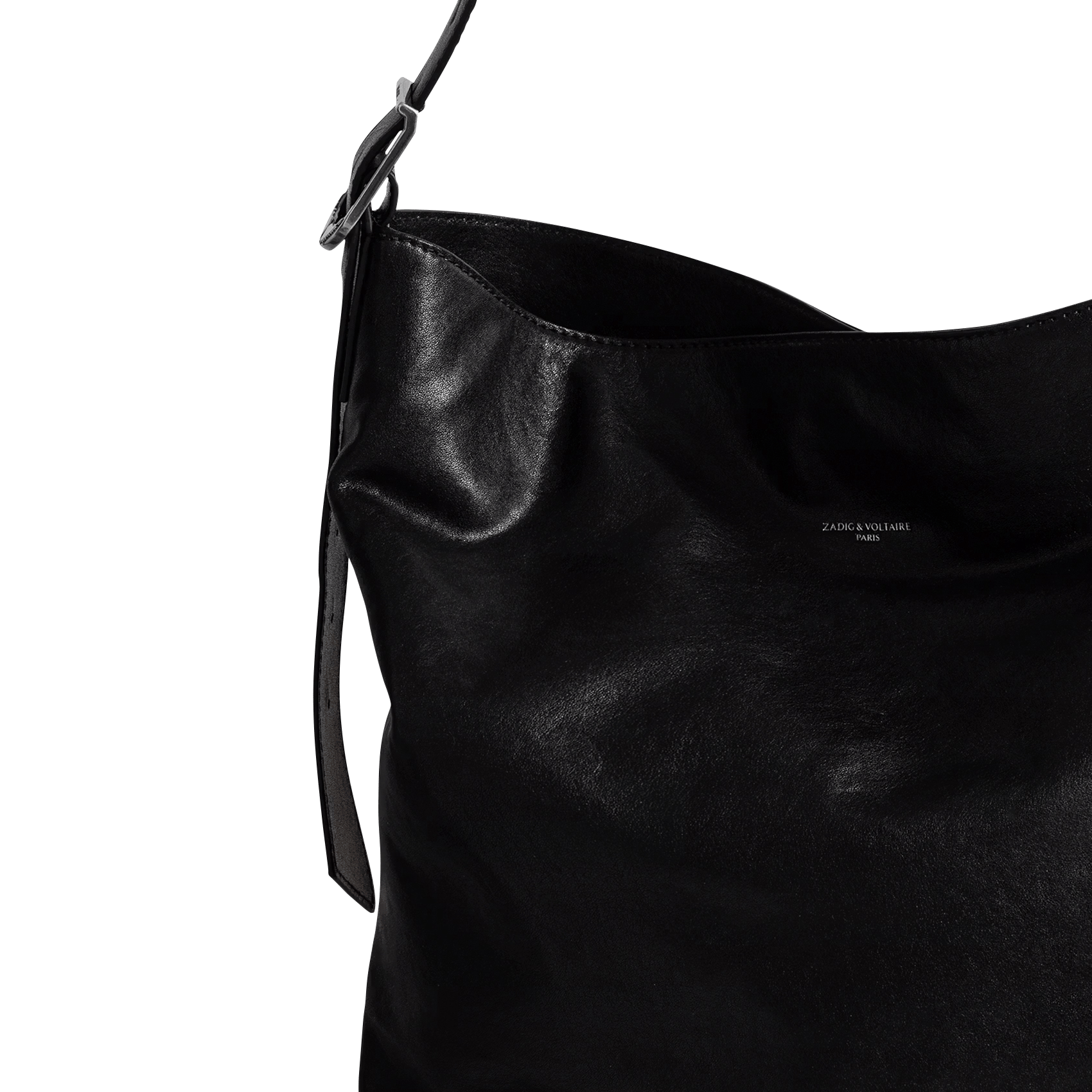 Leather tote bag ZADIG&VOLTAIRE Black